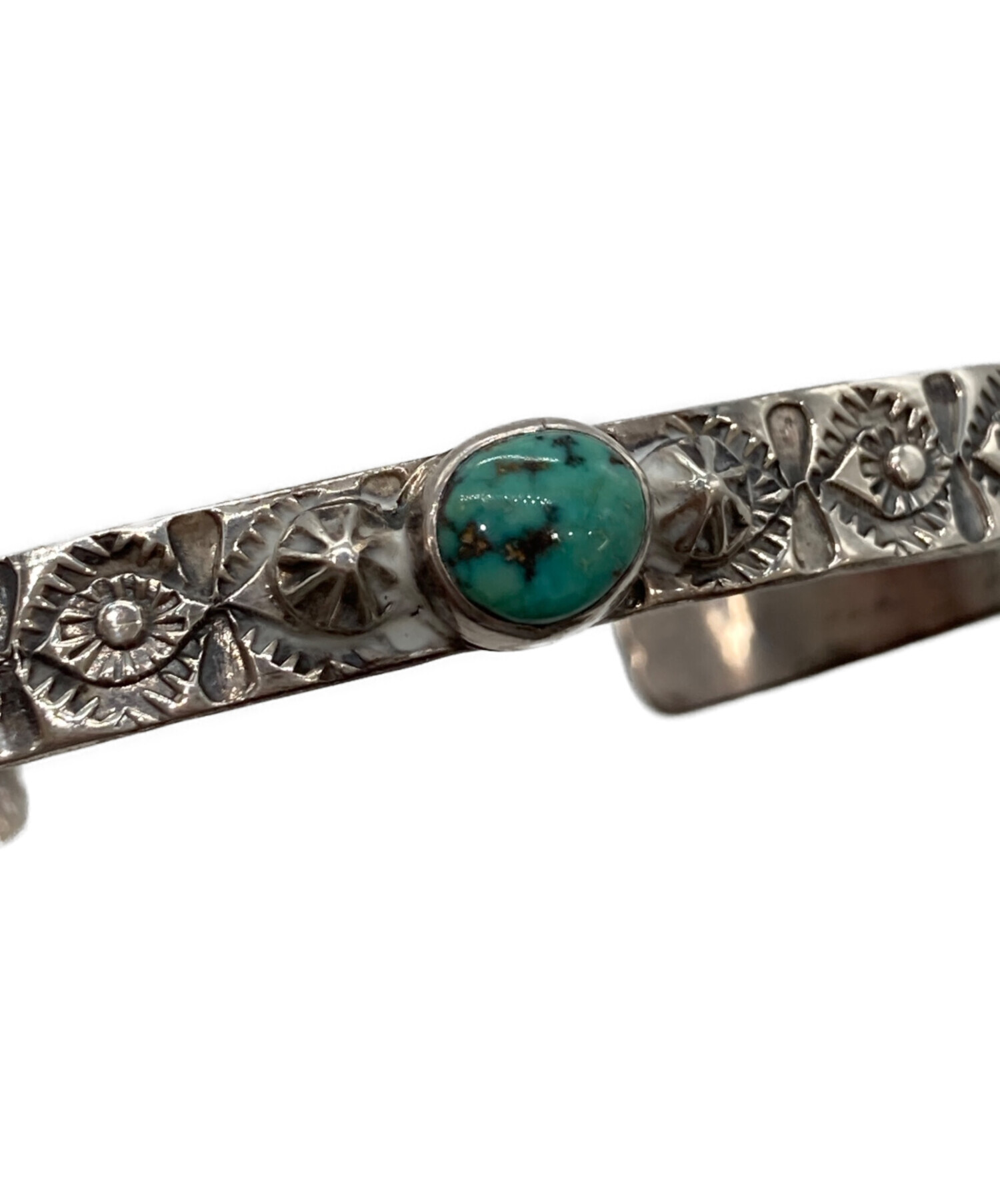 NAVAJO ナバホ Old Pawn マルチターコイズバングル 大判 重厚 中古・古着通販】Navajo (ナバホ) ターコイズバングル｜ブランド・古着