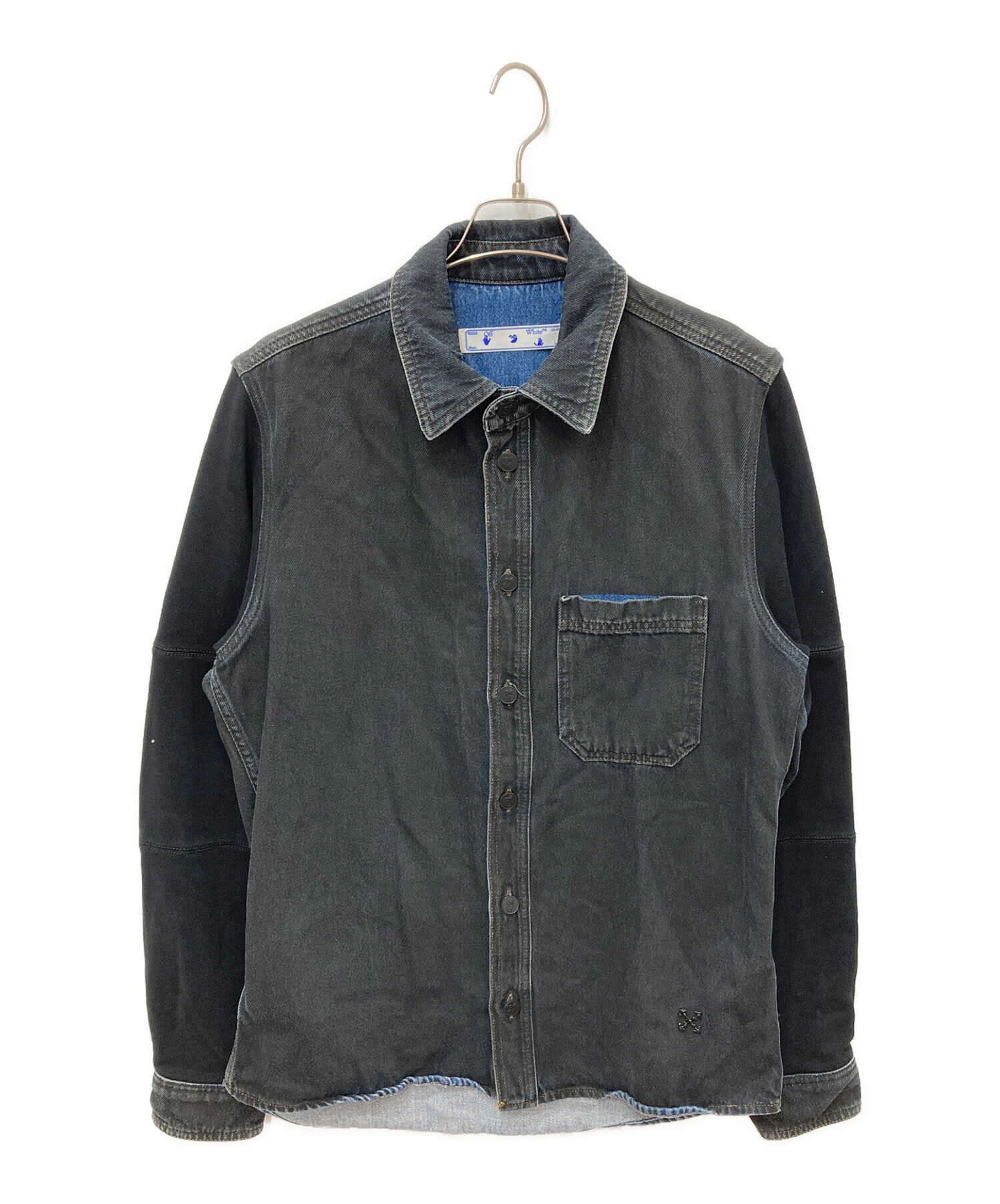 中古・古着通販】OFFWHITE (オフホワイト) Arrows Print Denim Shirt