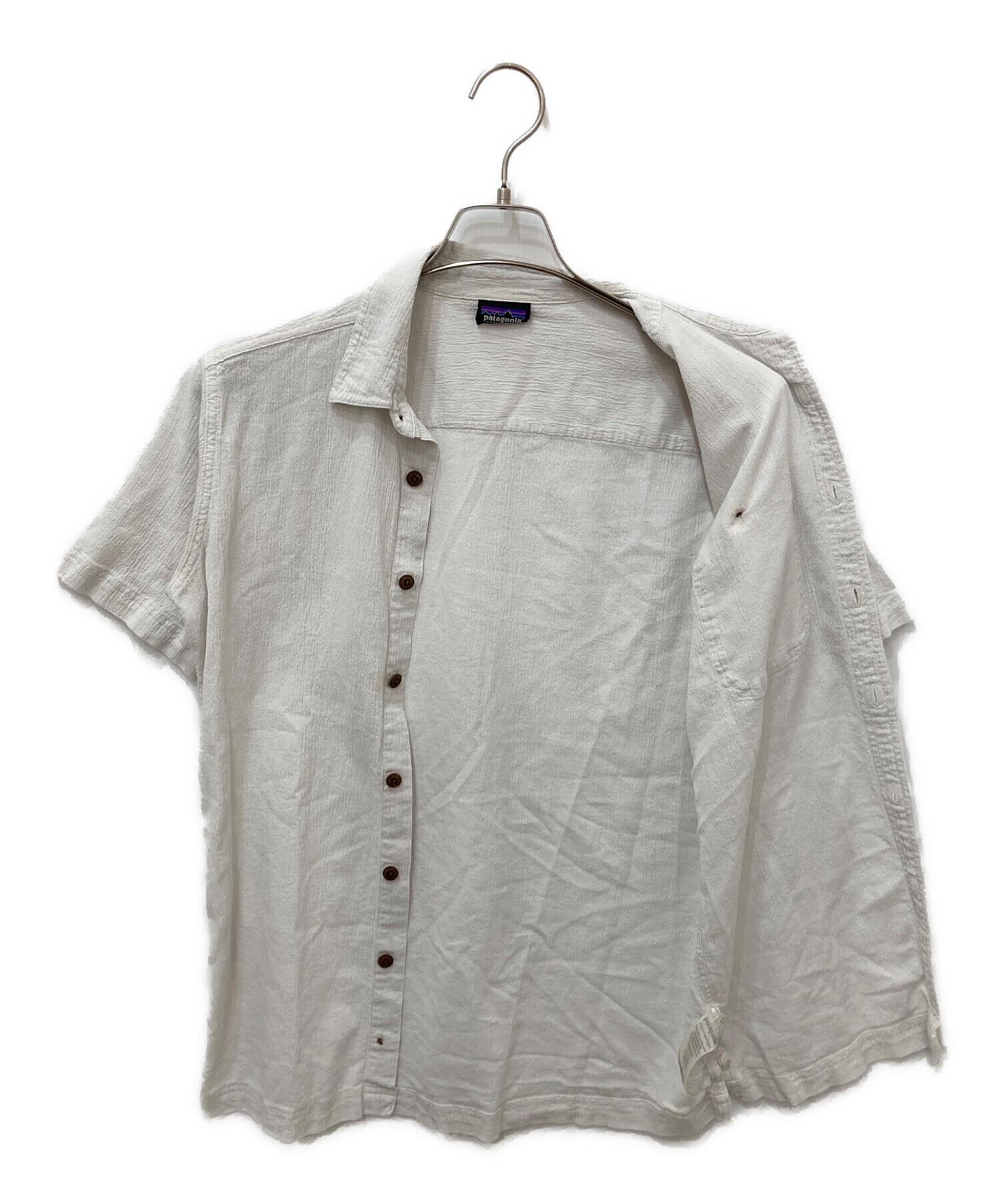 中古・古着通販】Patagonia (パタゴニア) A/Cシャツ ホワイト サイズ:S