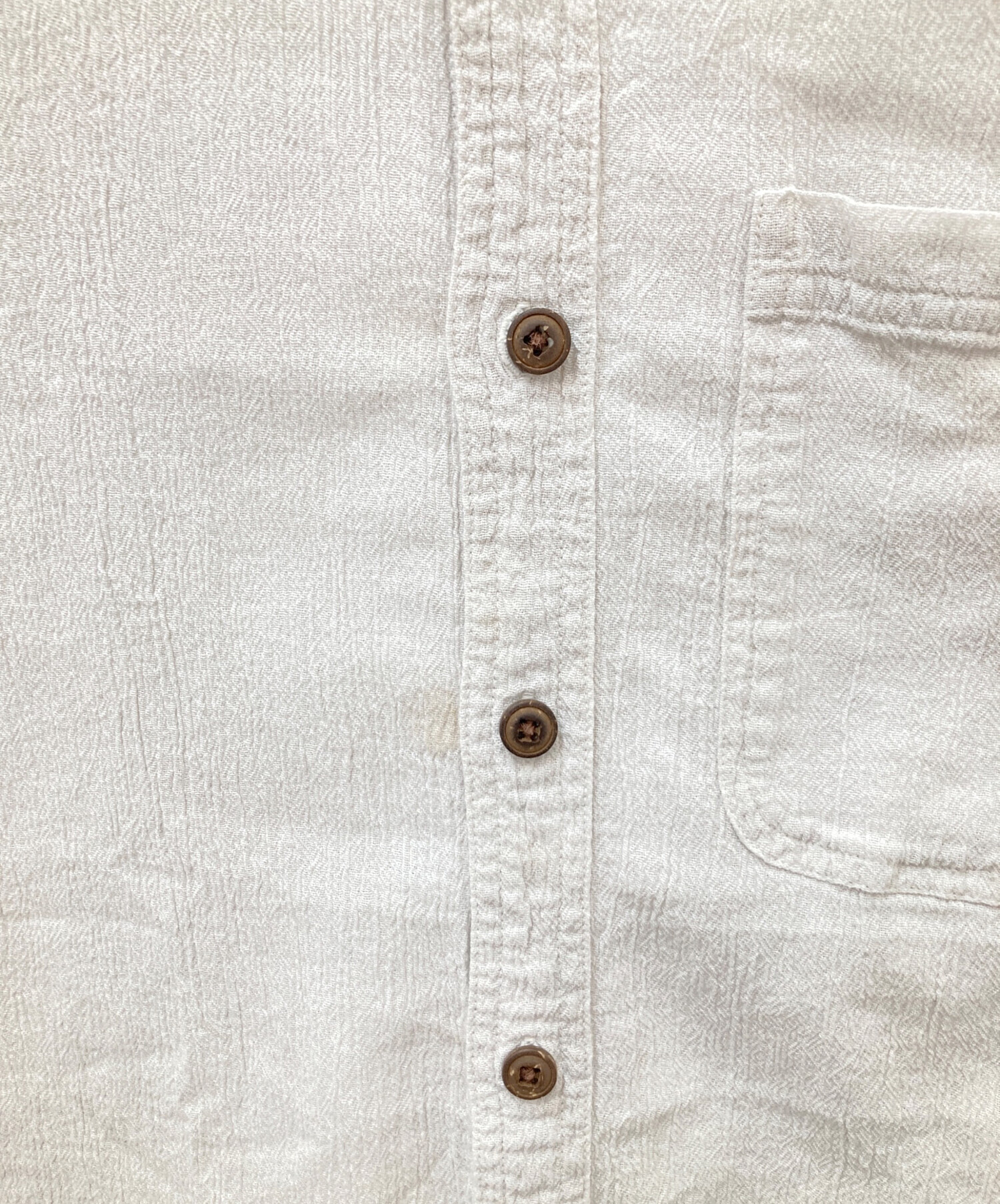 中古・古着通販】Patagonia (パタゴニア) A/Cシャツ ホワイト サイズ:S