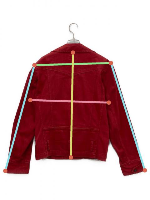 levi's デニムライダース 中古・古着通販】LEVI'S (リーバイス) デニムライダースジャケット