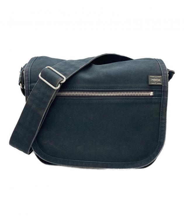 中古・古着通販】PORTER (ポーター) メッセンジャーバッグ ネイビー