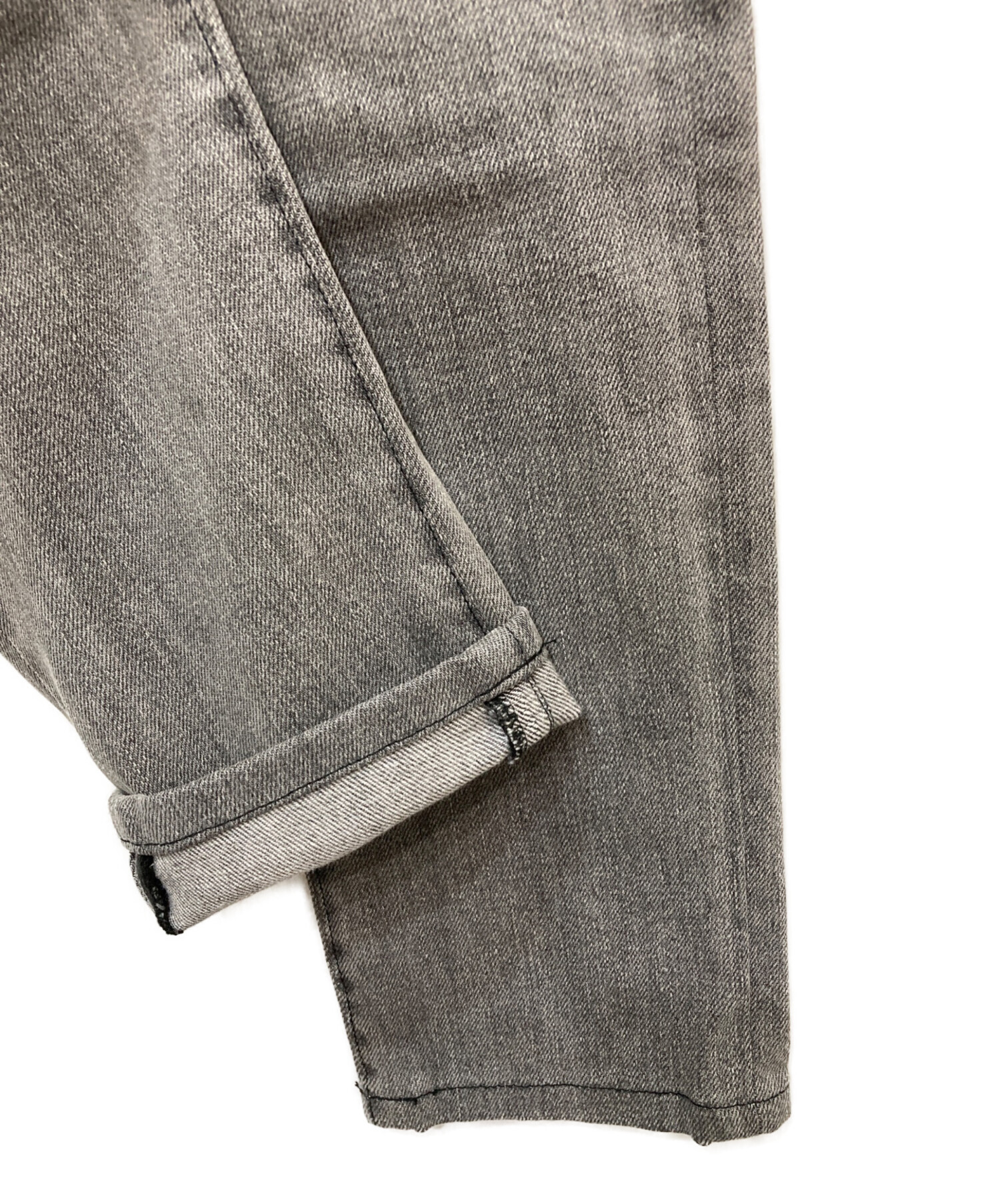 saint laurent ストレッチ　スキニーデニム グレー　30サイズ 中古・古着通販】Saint Laurent Paris (サンローランパリ) ウォッシュ