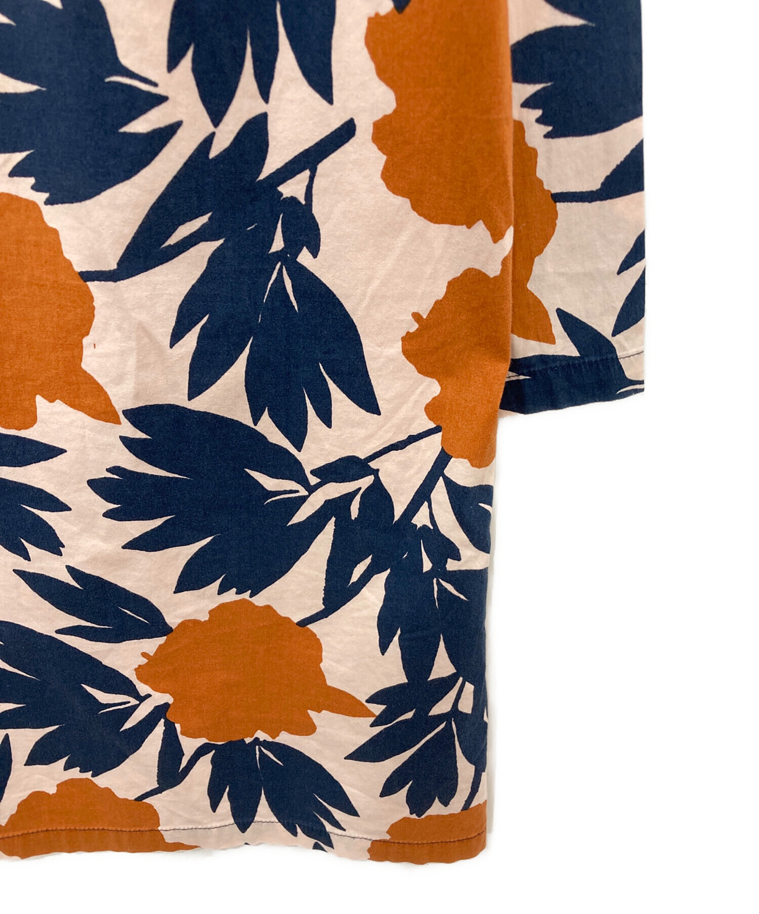 中古・古着通販】marimekko (マリメッコ) 総柄ワンピース ピンク