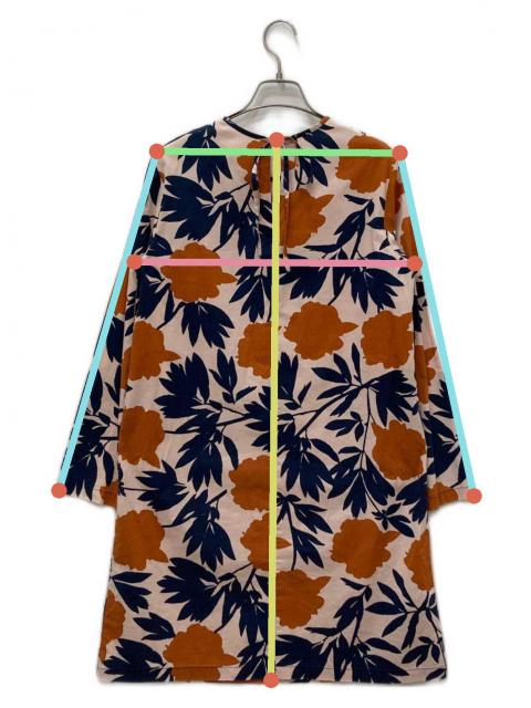 と出品 中古・古着通販】marimekko (マリメッコ) 総柄ワンピース ピンク