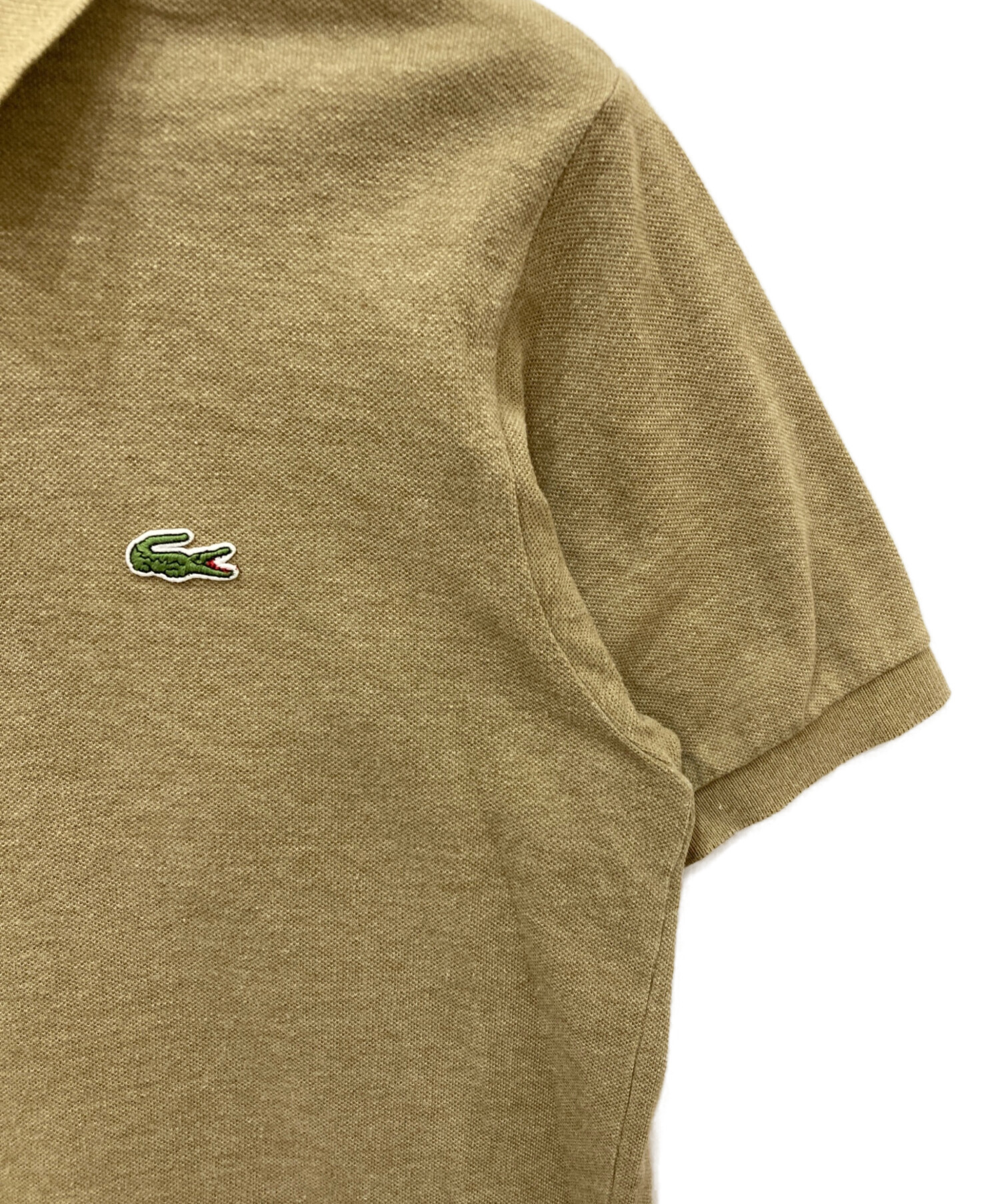 中古・古着通販】LACOSTE (ラコステ) ポロシャツ ブラウン サイズ:4