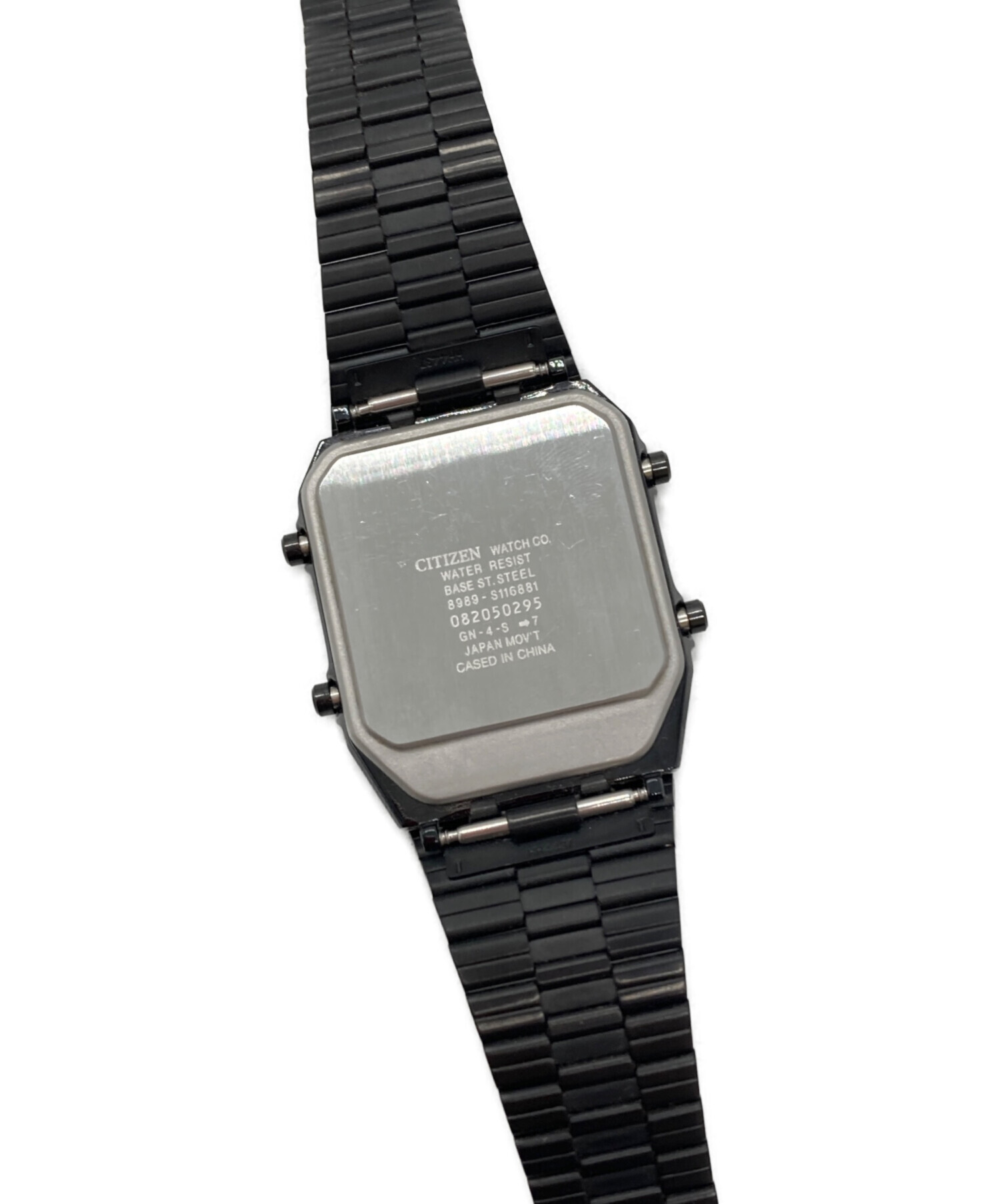 中古・古着通販】CITIZEN (シチズン) ANA-DIGI TEMP ブラック