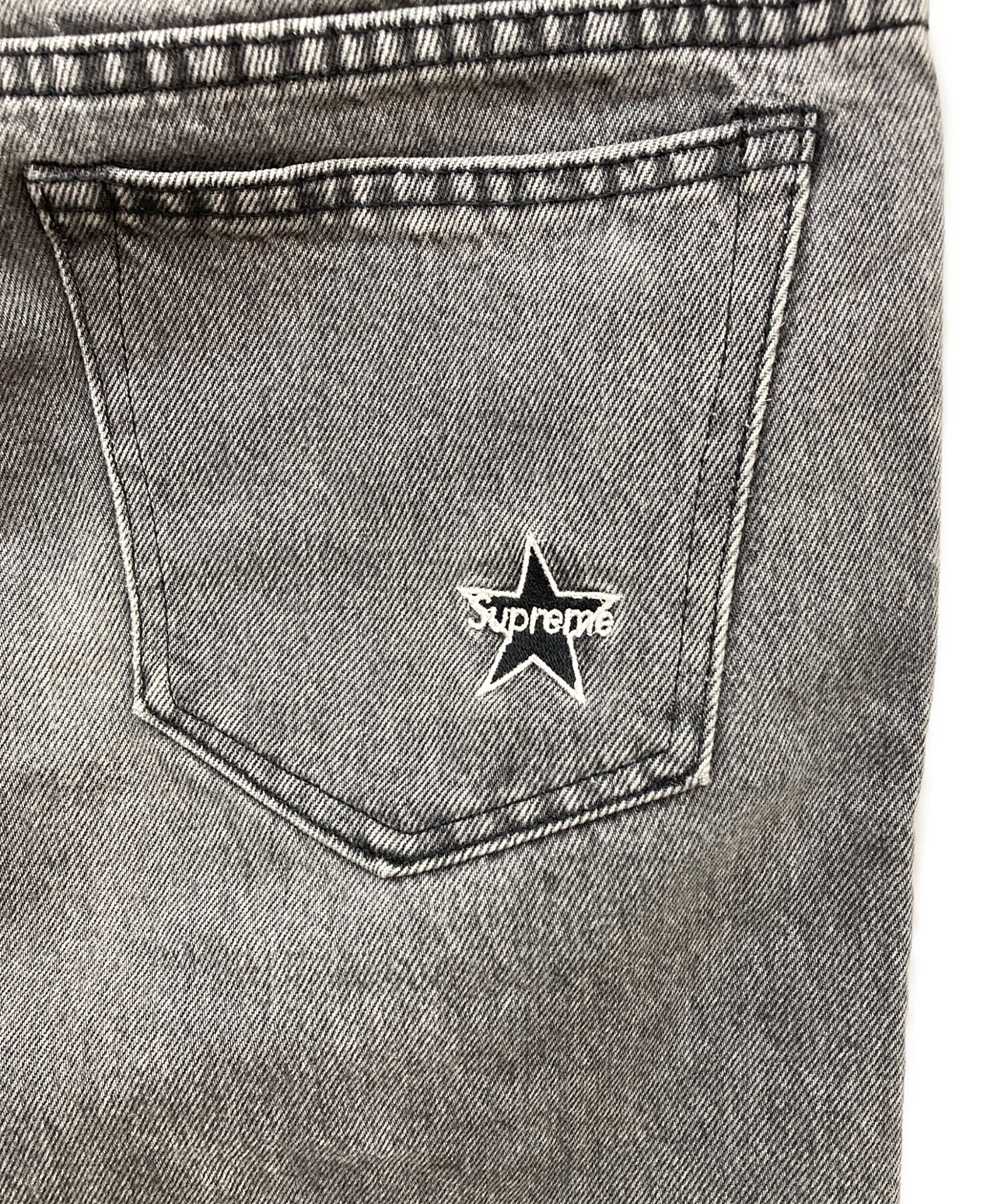 中古・古着通販】SUPREME (シュプリーム) Regular Jean ブラック