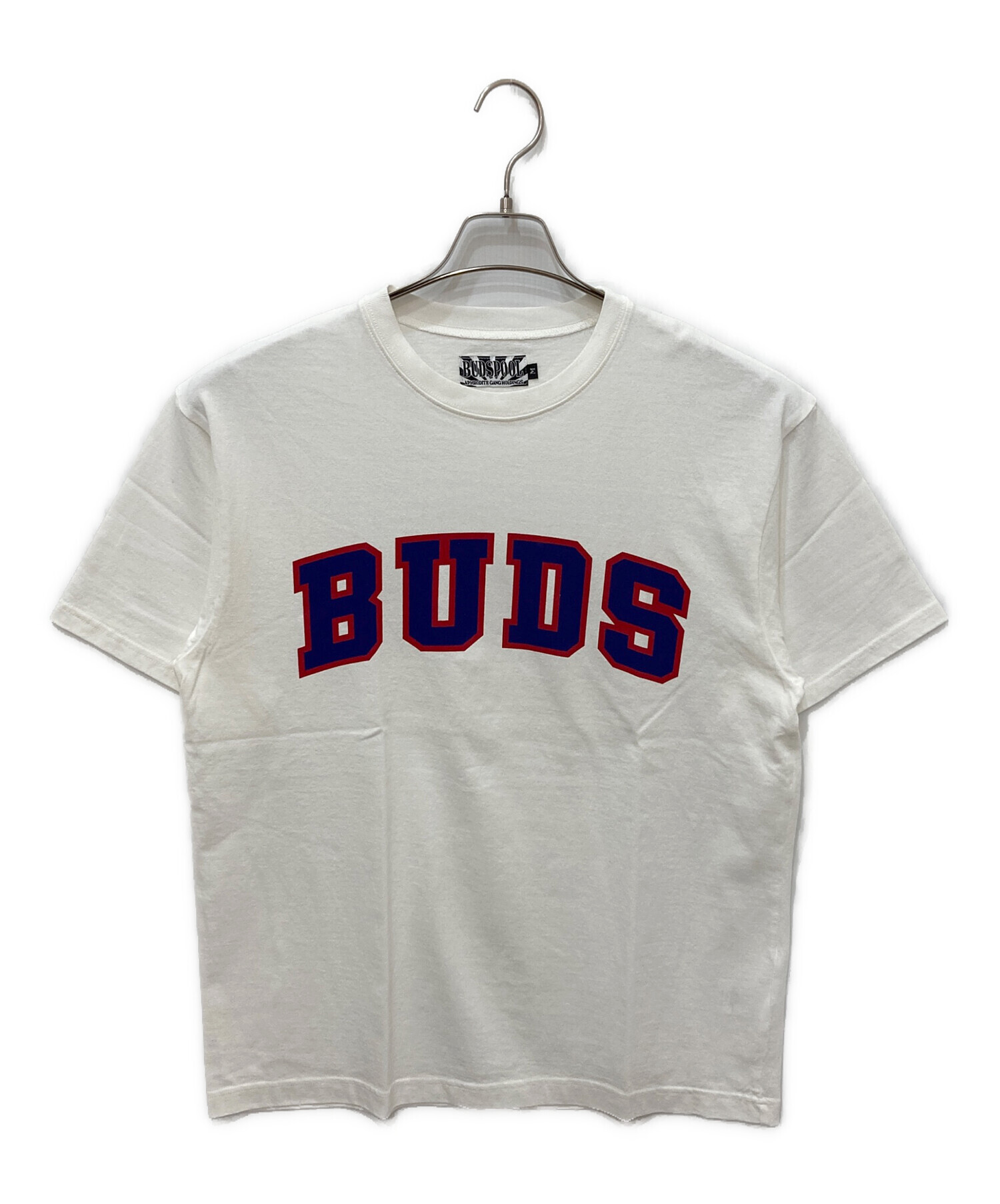 中古・古着通販】BUDSPOOL (バッズプール) プリントTシャツ ホワイト 