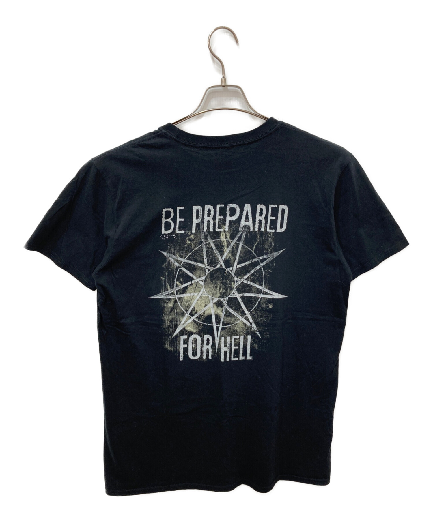 中古・古着通販】slipknot (スリップノット) プリントTシャツ ブラック