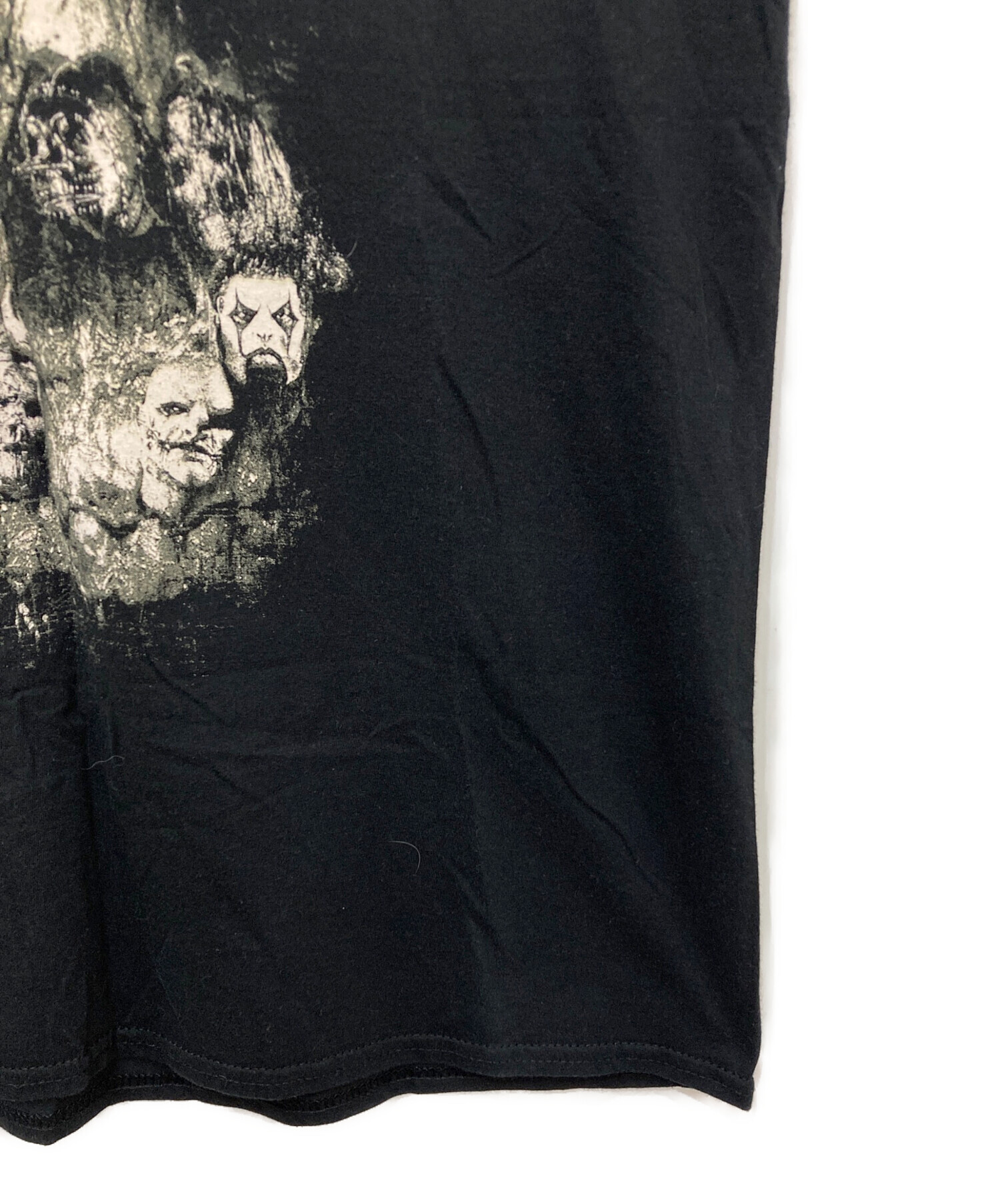 中古・古着通販】slipknot (スリップノット) プリントTシャツ ブラック