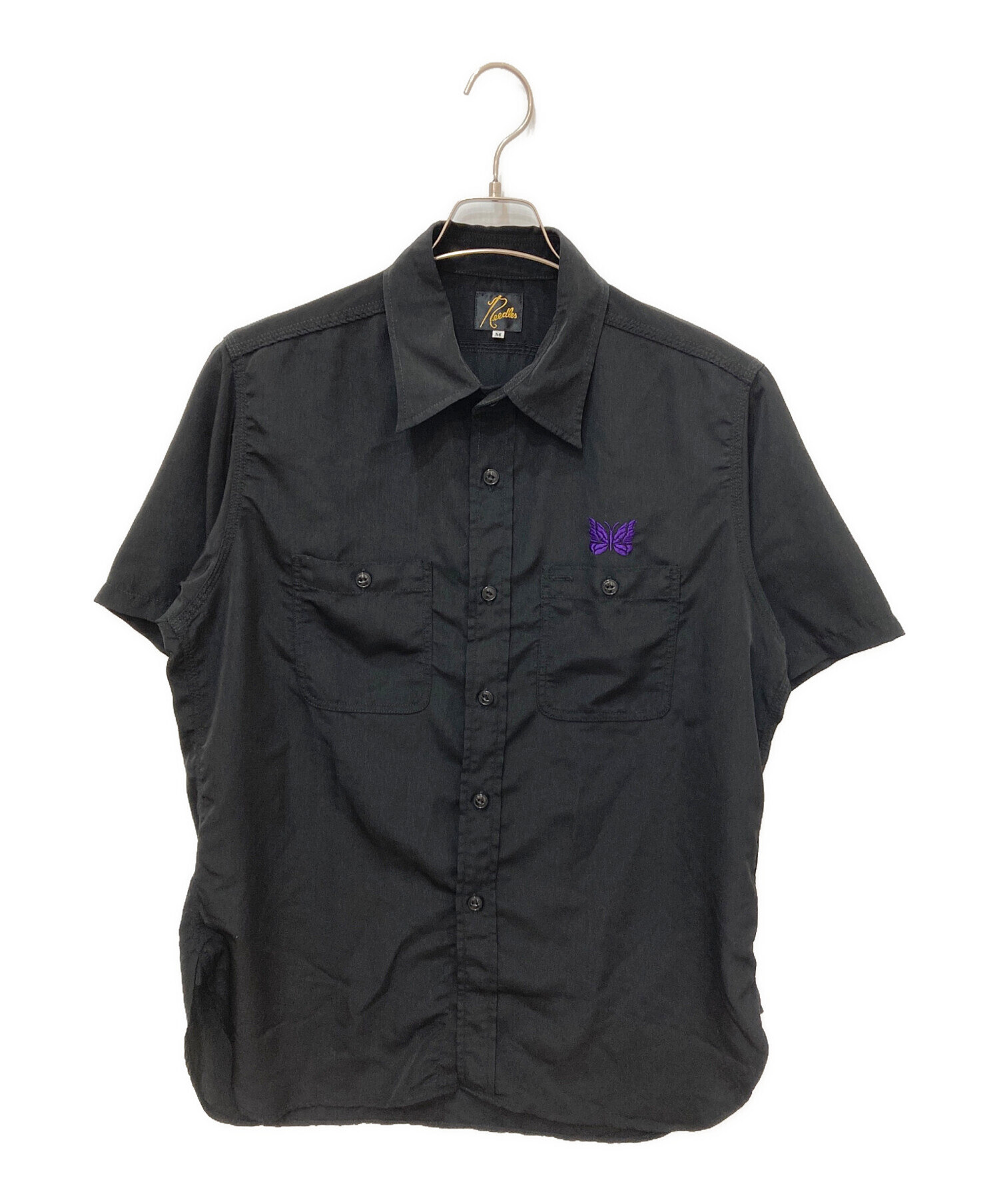 中古・古着通販】Needles (ニードルズ) S/S Work Shirt ブラック