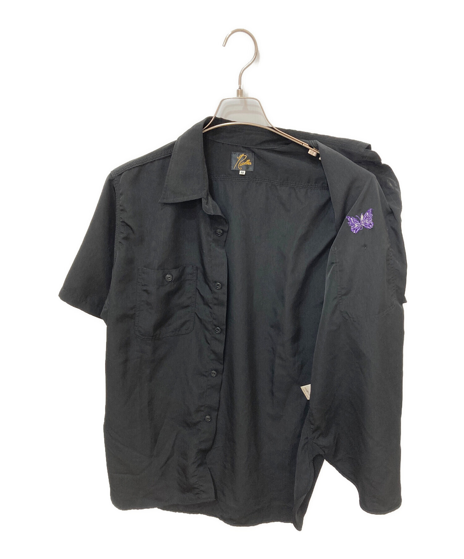 中古・古着通販】Needles (ニードルズ) S/S Work Shirt ブラック