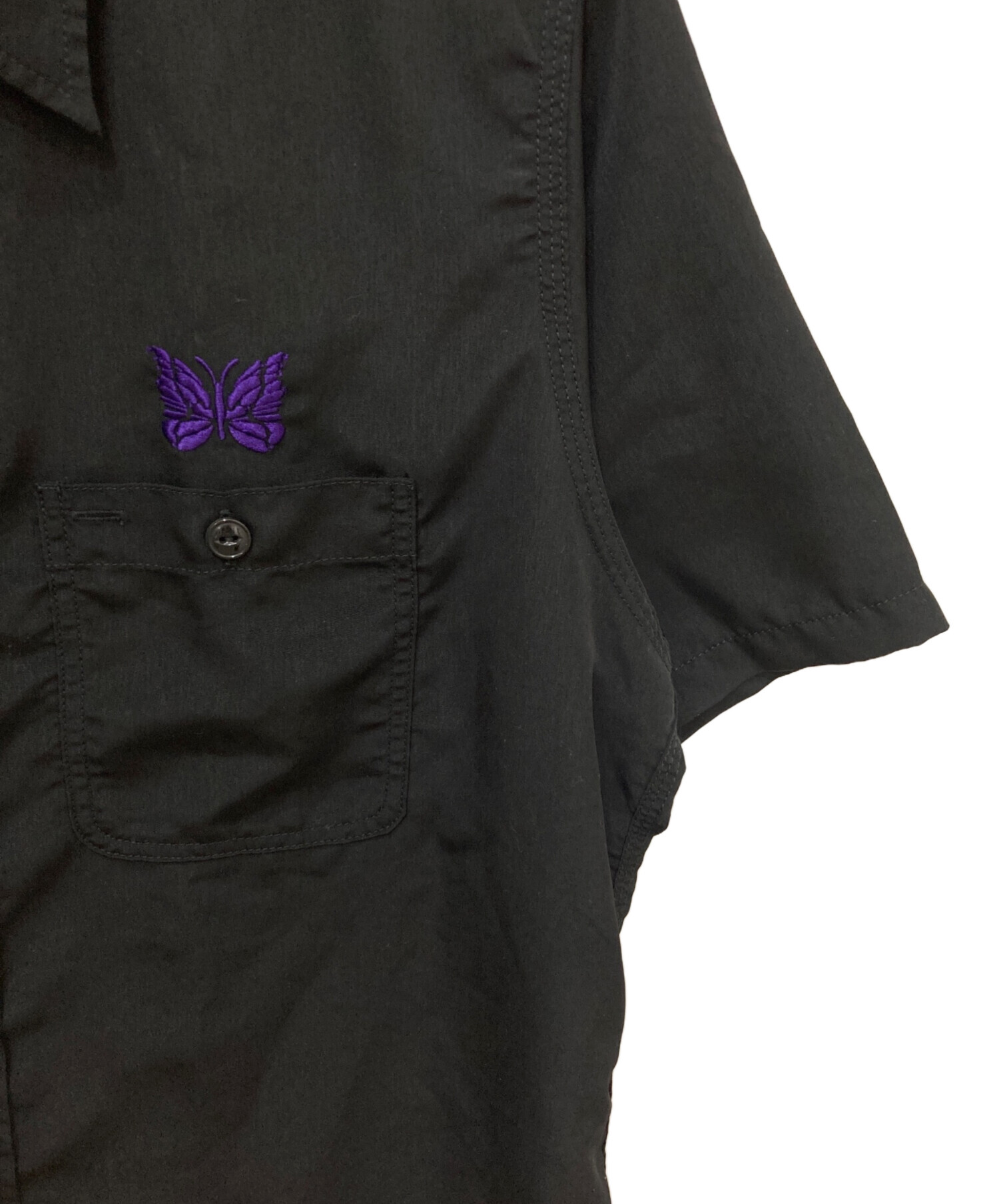 中古・古着通販】Needles (ニードルズ) S/S Work Shirt ブラック