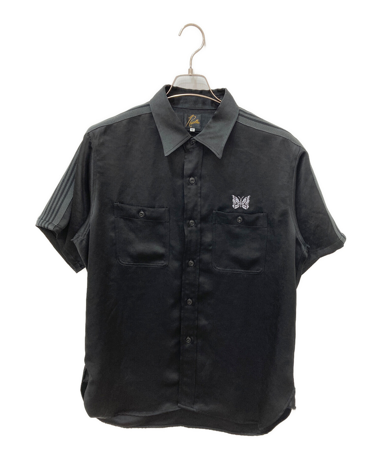 中古・古着通販】Needles (ニードルズ) Work Shirt Poly Sateen