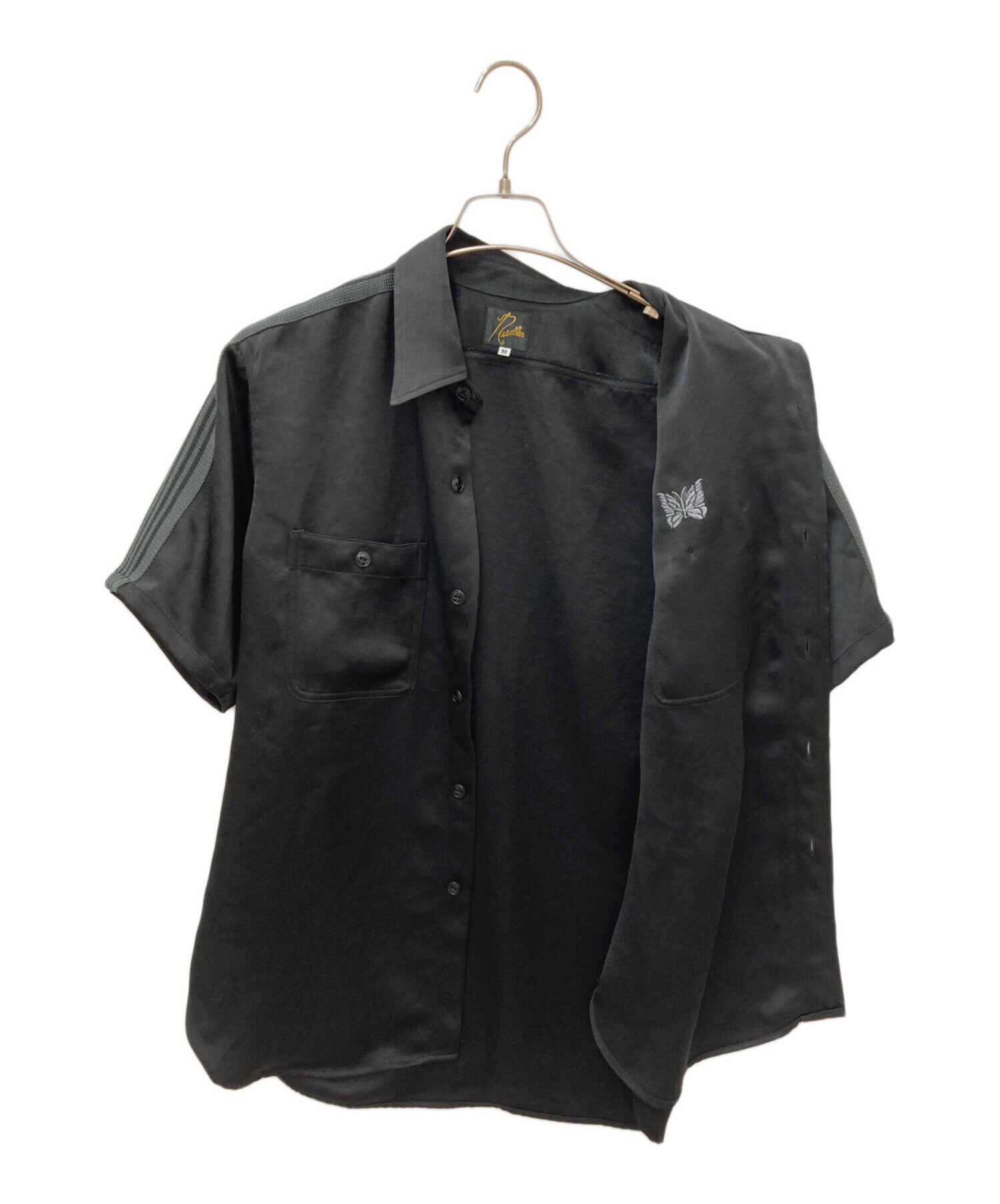 中古・古着通販】Needles (ニードルズ) Work Shirt Poly Sateen