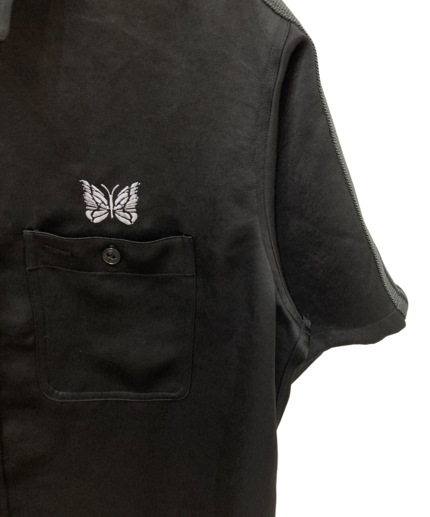 中古・古着通販】Needles (ニードルズ) Work Shirt Poly Sateen