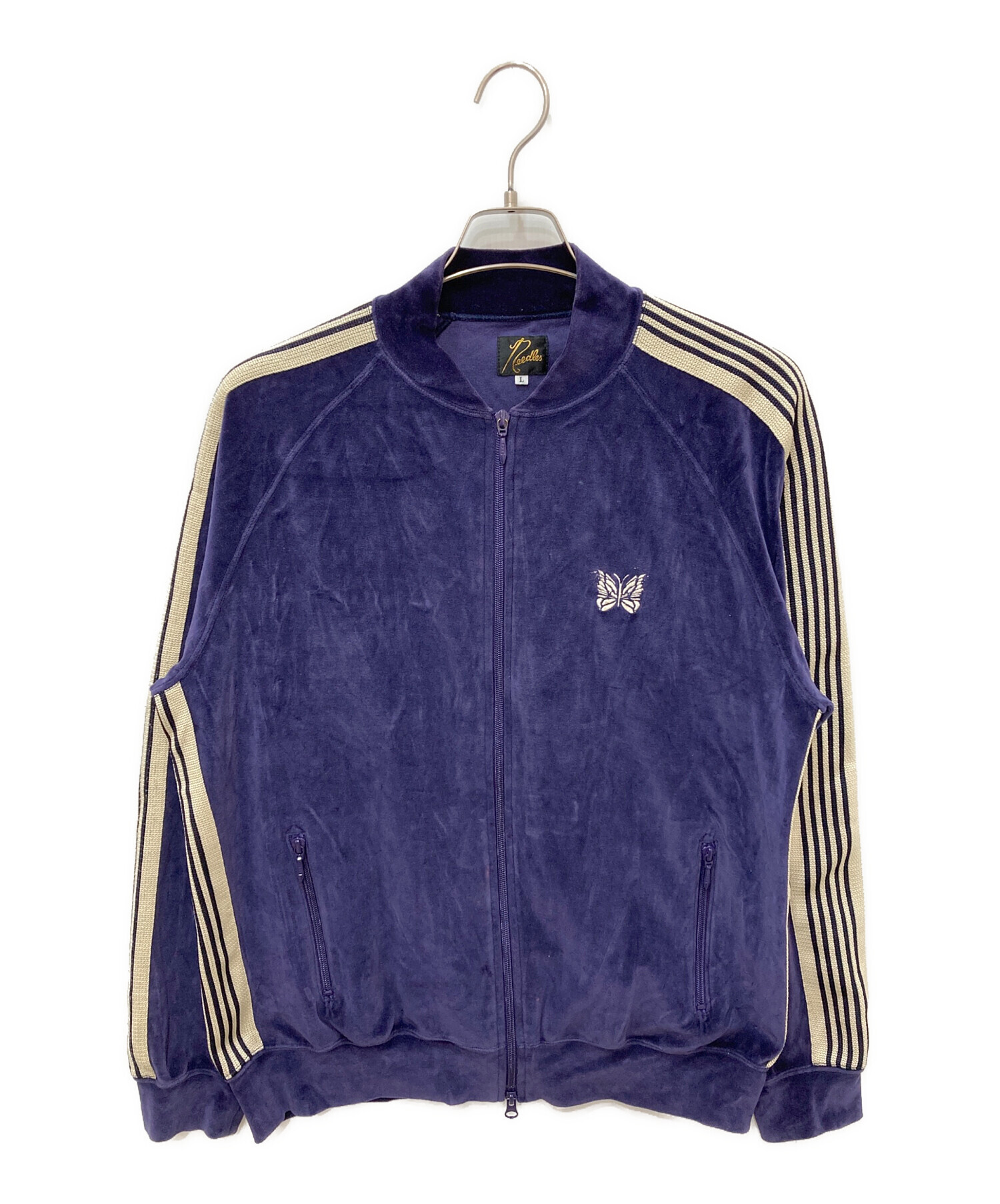 中古・古着通販】Needles (ニードルズ) Rib Collar Track Jacket