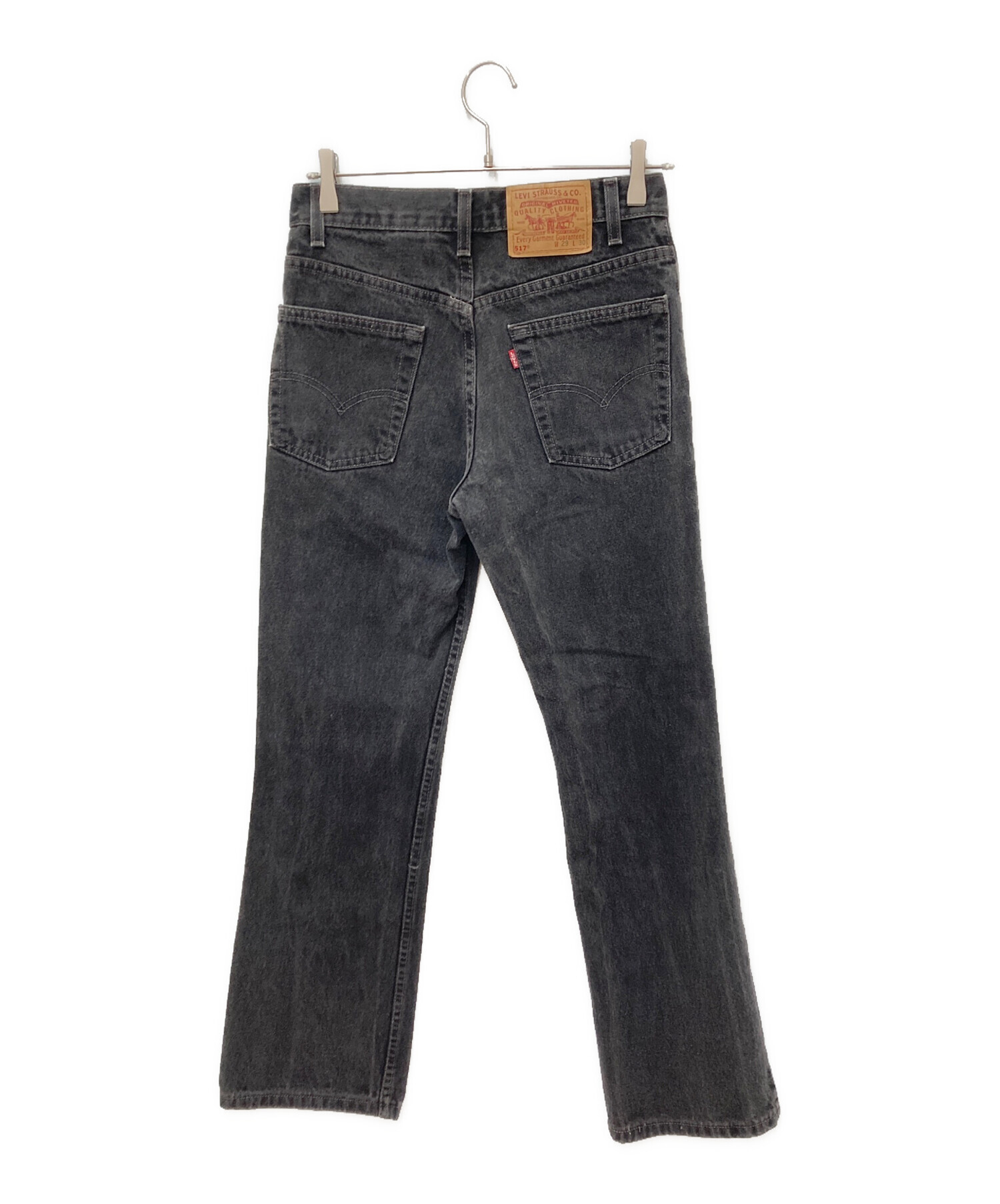 中古・古着通販】LEVI'S (リーバイス) ブーツカットジーンズ ブラック