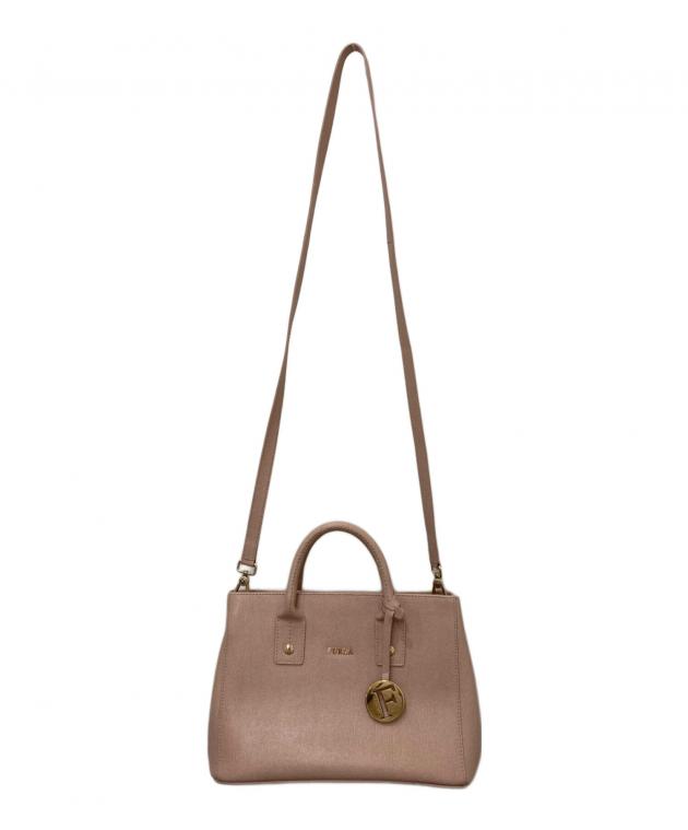 中古・古着通販】FURLA (フルラ) リンダ ミニ2WAYバッグ ピンク