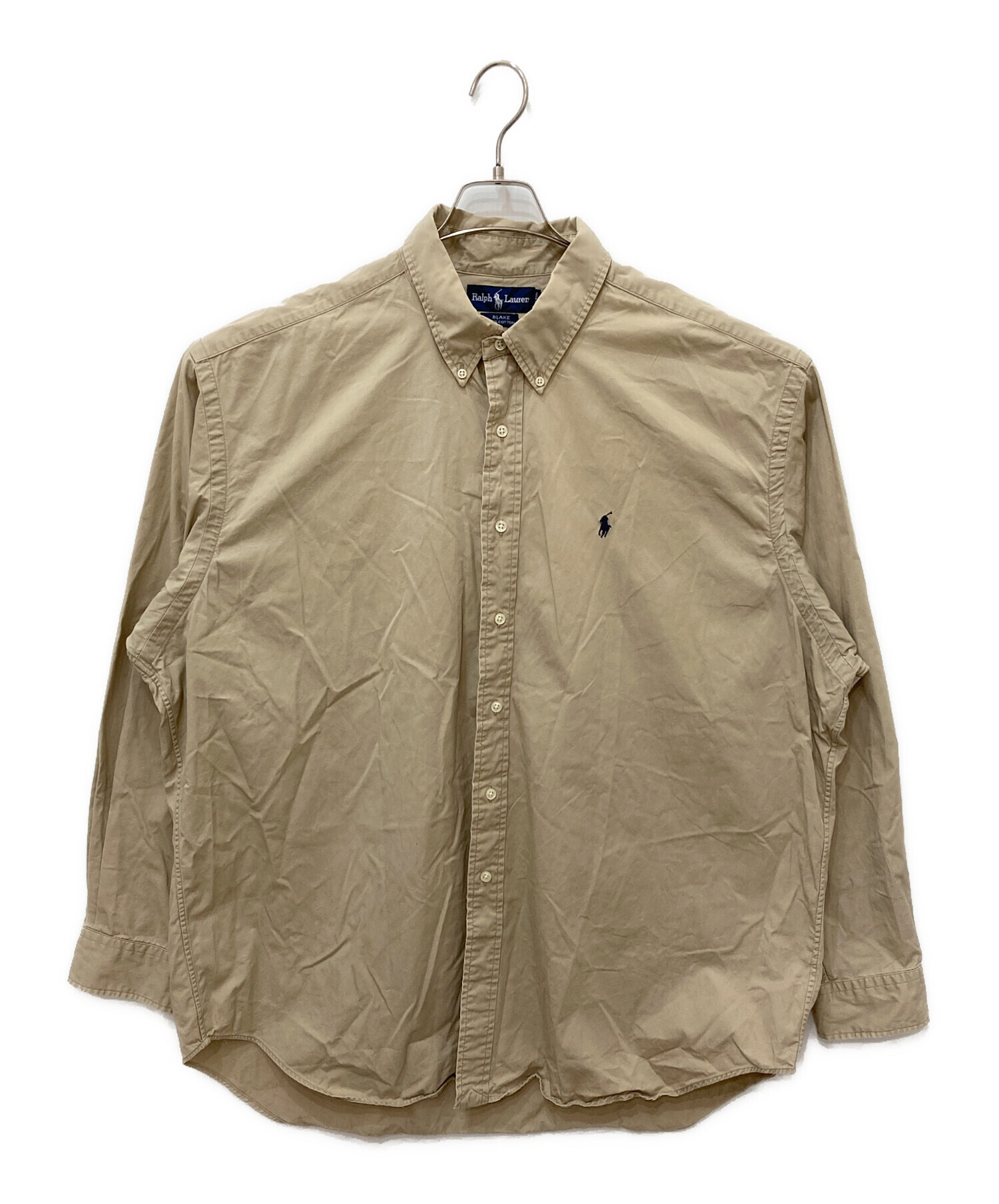 未使用　ポロラルフローレン　長袖シャツ 中古・古着通販】RALPH LAUREN (ラルフローレン) 長袖シャツ カーキ