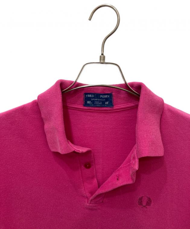 中古・古着通販】FRED PERRY (フレッドペリー) ポロシャツ ピンク