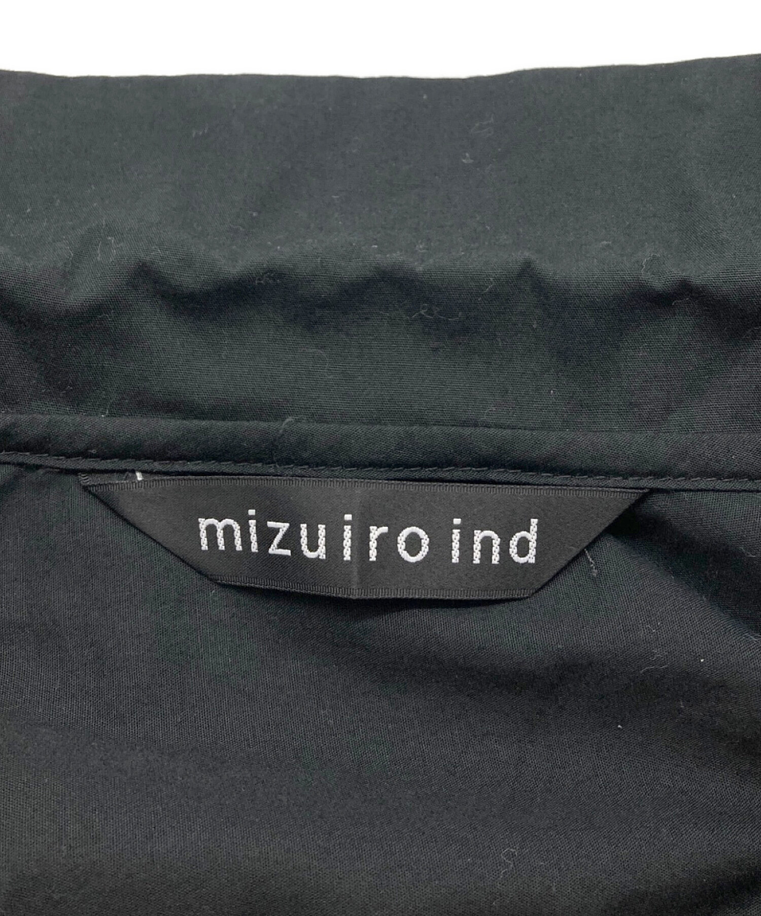 中古・古着通販】mizuiro-ind (ミズイロインド) 袖レース切替ブラウス 