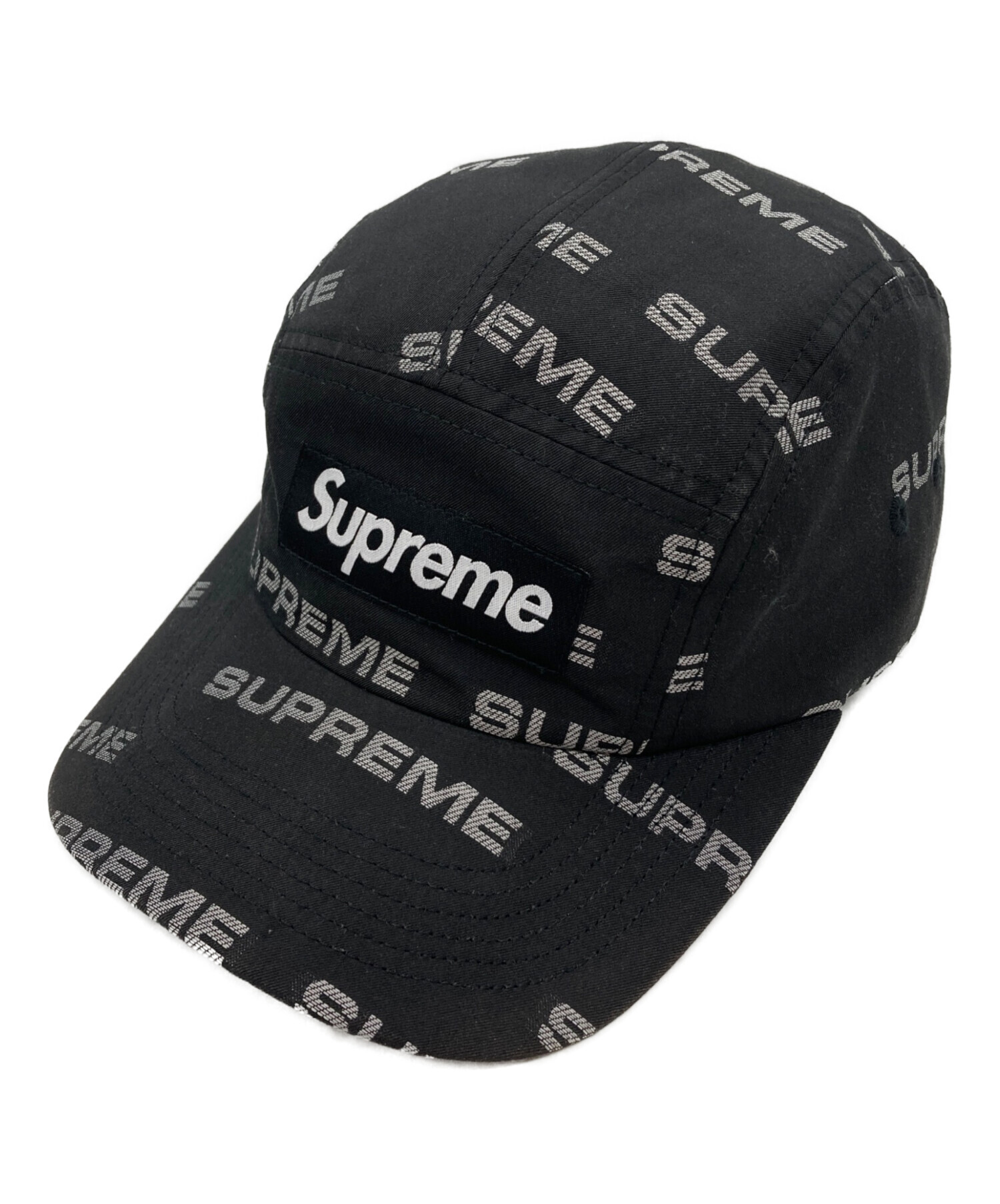 中古・古着通販】SUPREME (シュプリーム) reflective jacquard camp