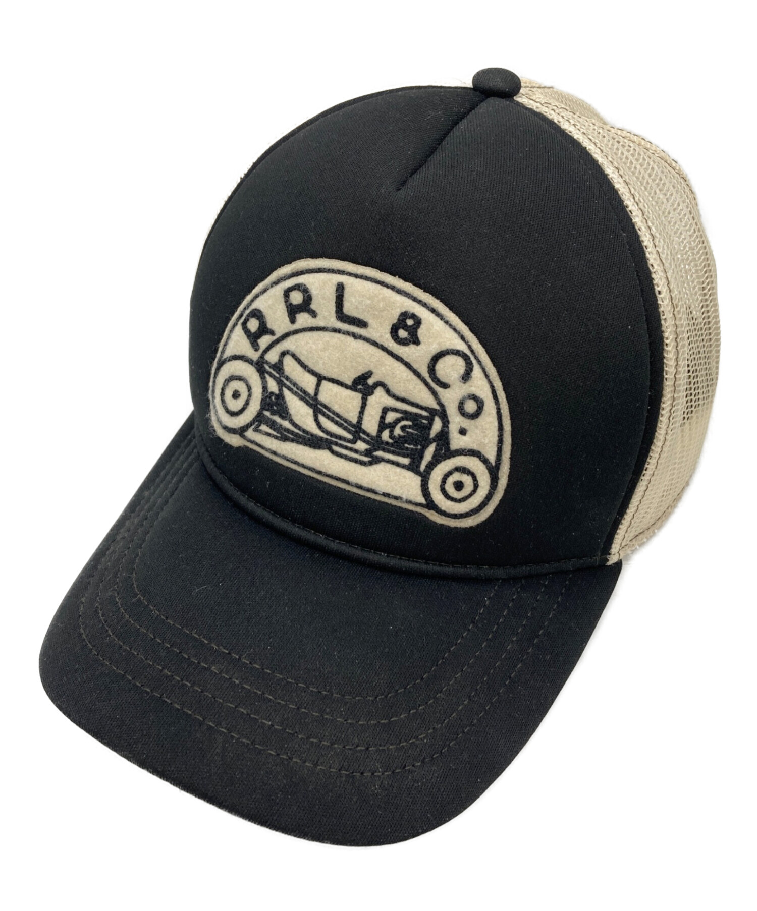 中古・古着通販】RRL (ダブルアールエル) ロゴメッシュキャップ