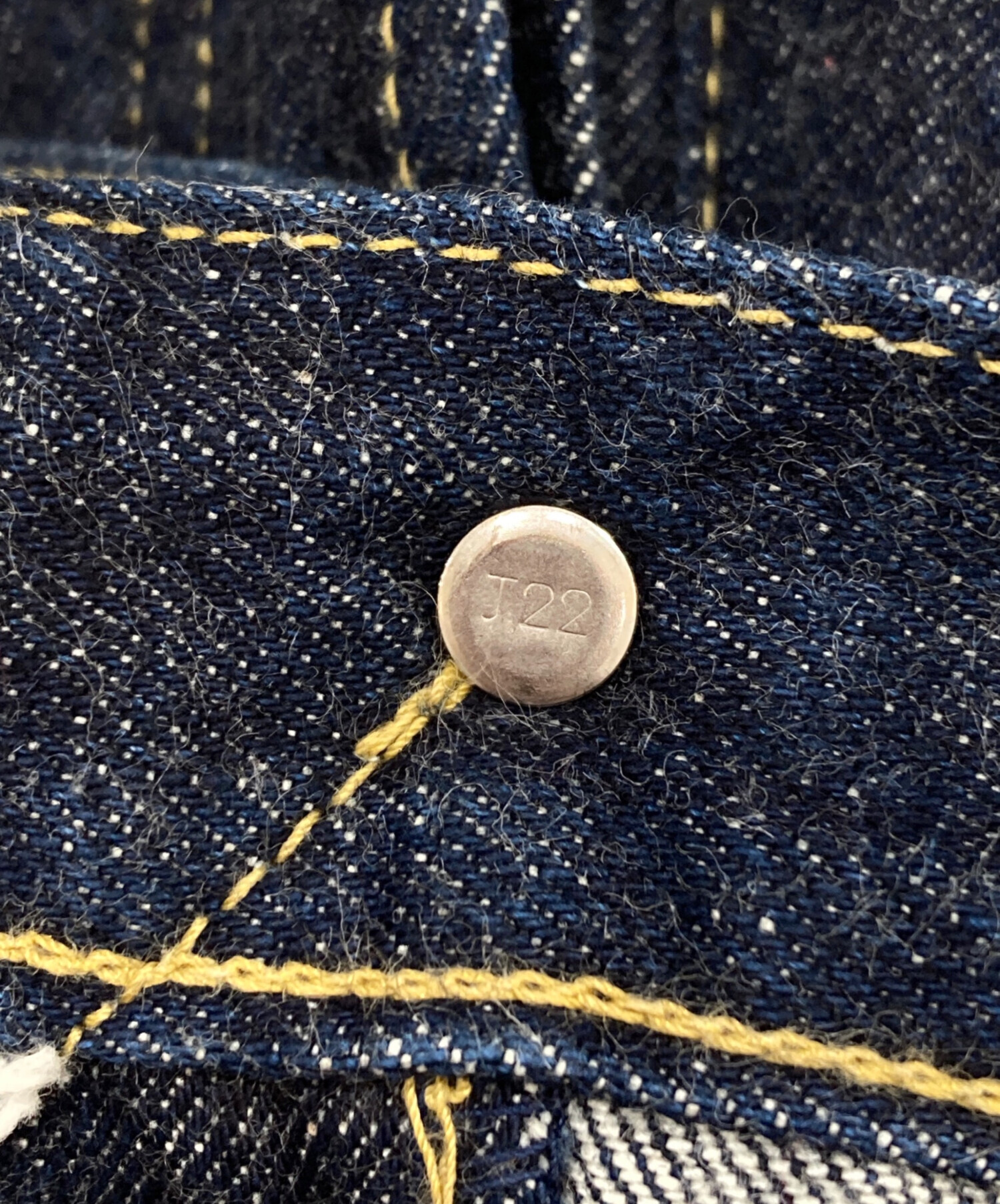 Levi's デニムパンツ ボタンフライ インディゴ 中古・古着通販】LEVI'S (リーバイス) ボタンフライデニムパンツ