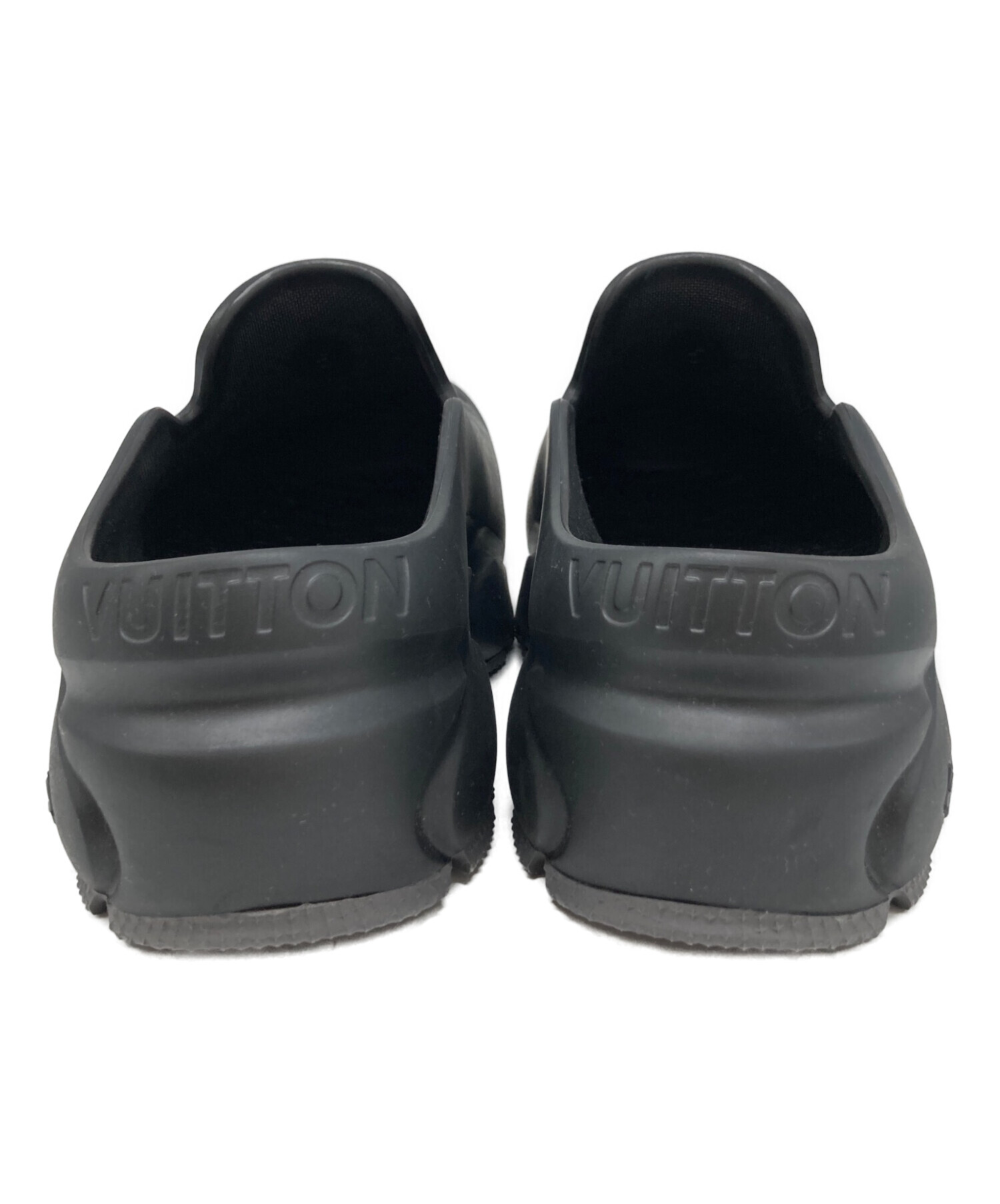 LOUIS VUITTON ブラック サンダル 中古・古着通販】LOUIS VUITTON (ルイ ヴィトン) シャークライン