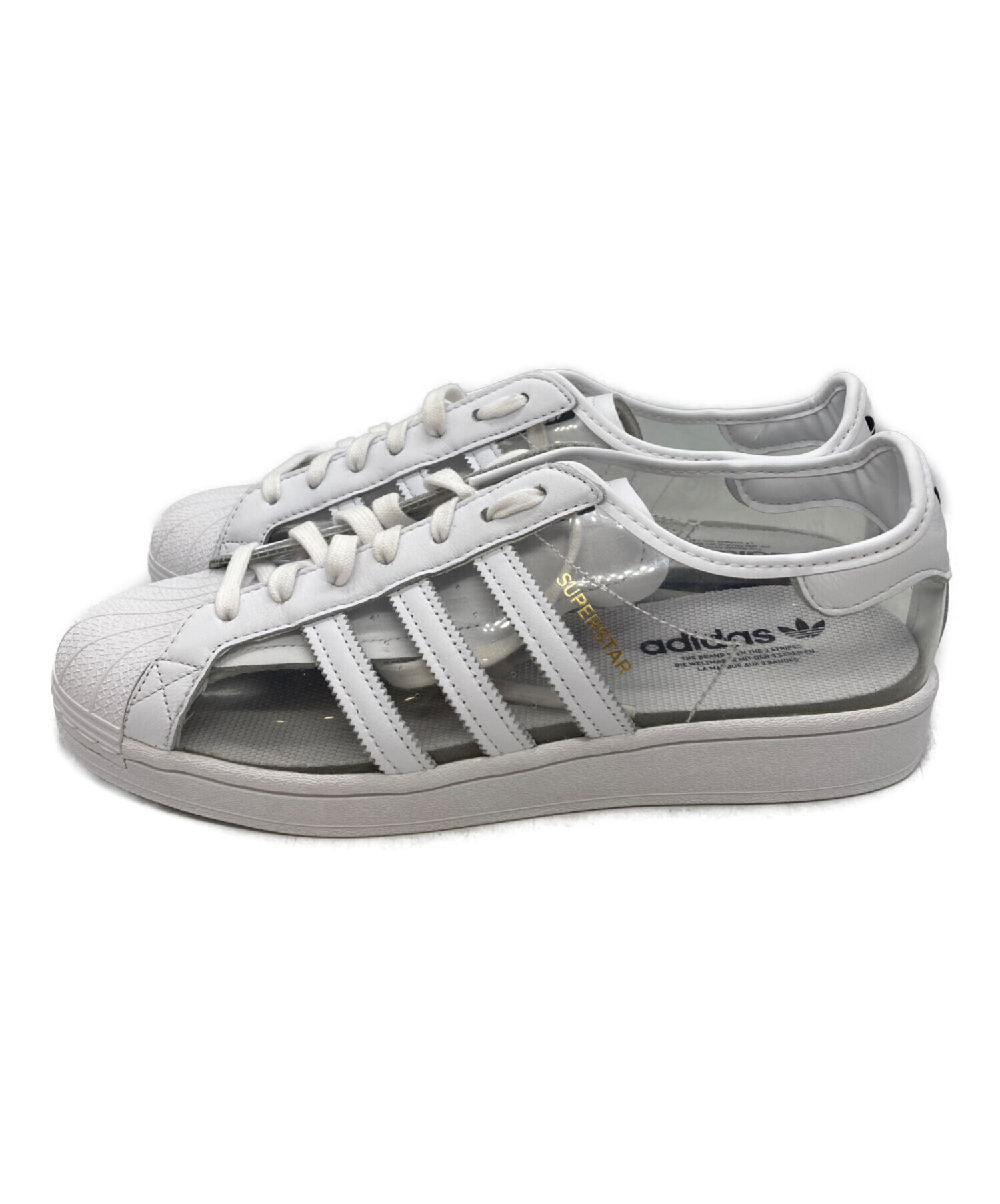 シルバーグレーのバタデコーラ 中古・古着通販】adidas (アディダス) SUPCOL WHITE ホワイト サイズ