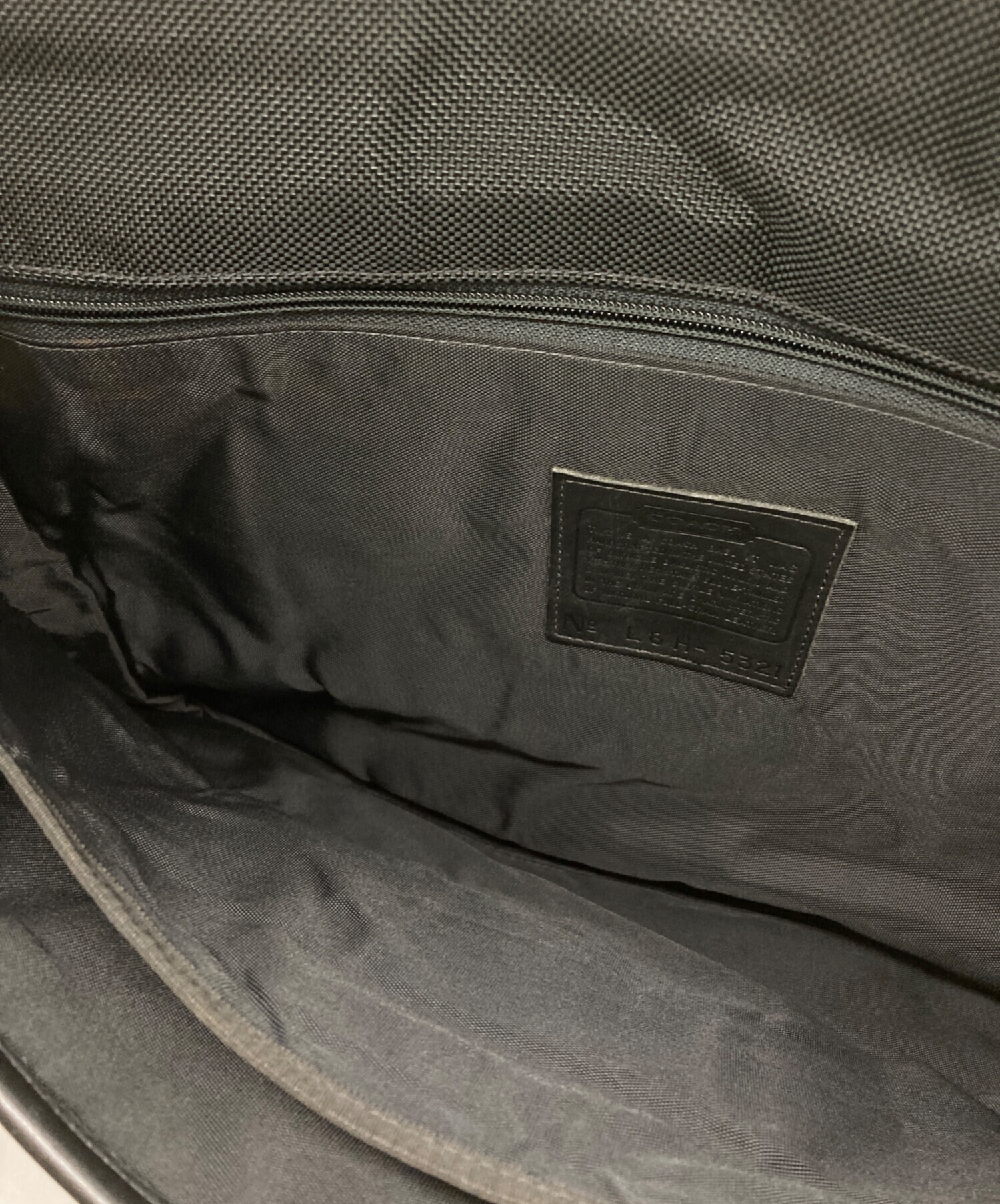 中古・古着通販】COACH (コーチ) ターンロック2WAYバック ブラック