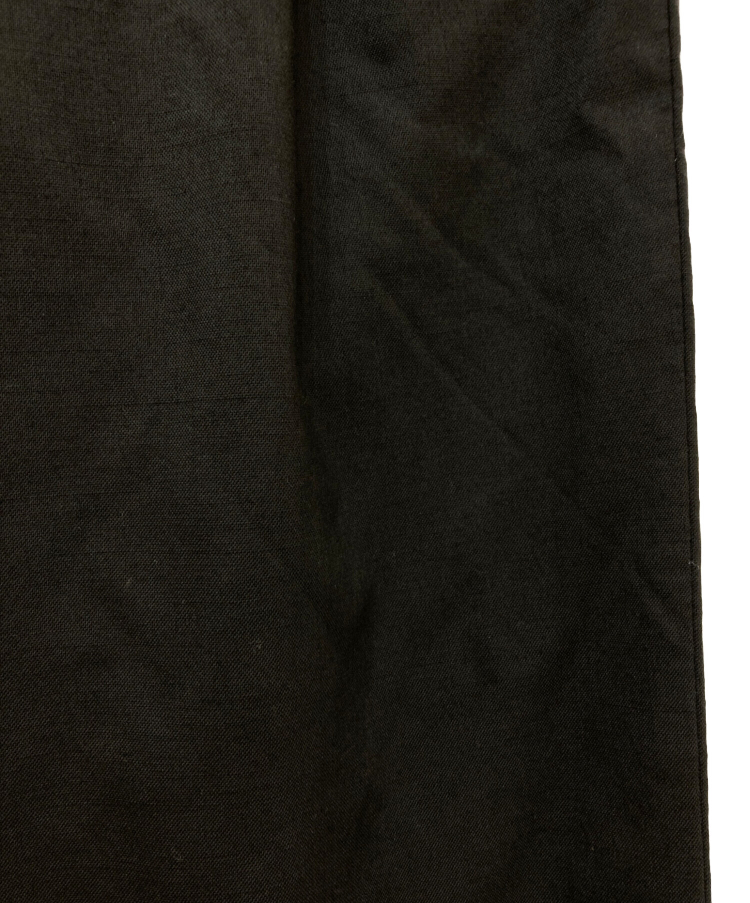 中古・古着通販】LOEWE (ロエベ) ウールスラックス ブラック サイズ:44
