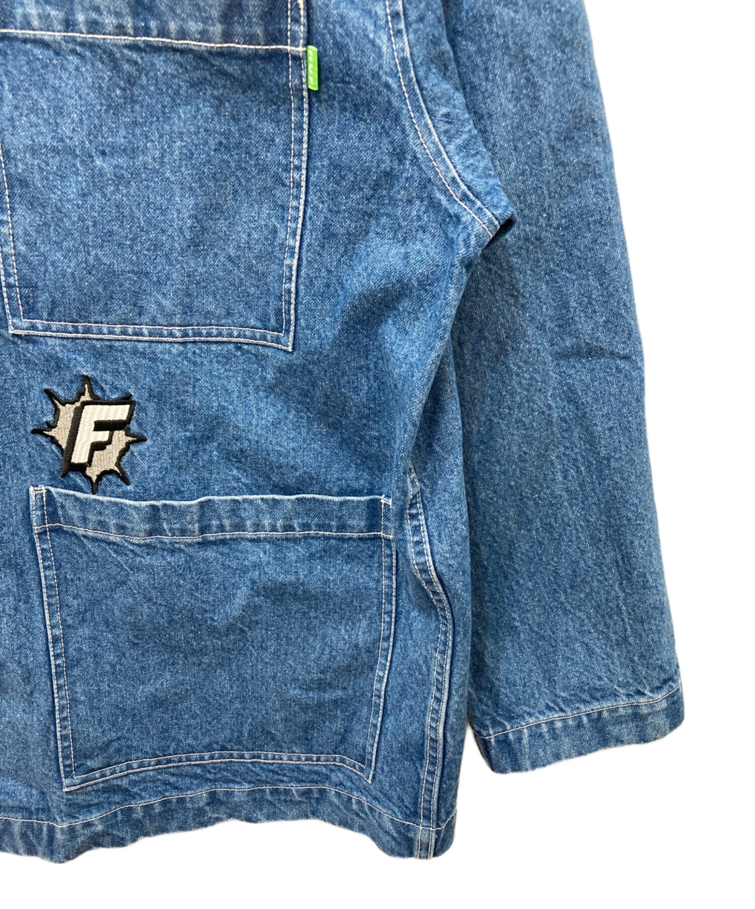 中古・古着通販】HUF (ハフ) INFINITY JEWEL デニムカバーオール