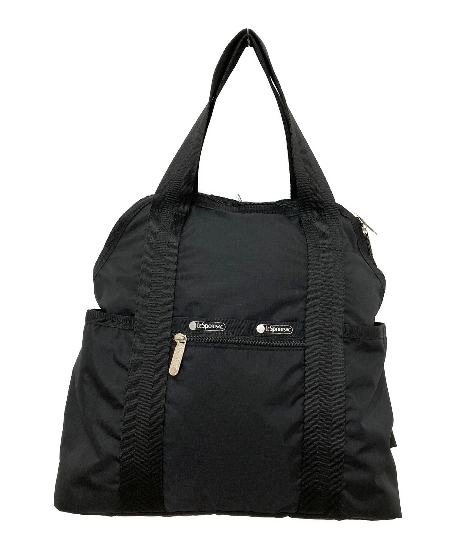 中古・古着通販】LeSportsac (レスポートサック) リュック ブラック 
