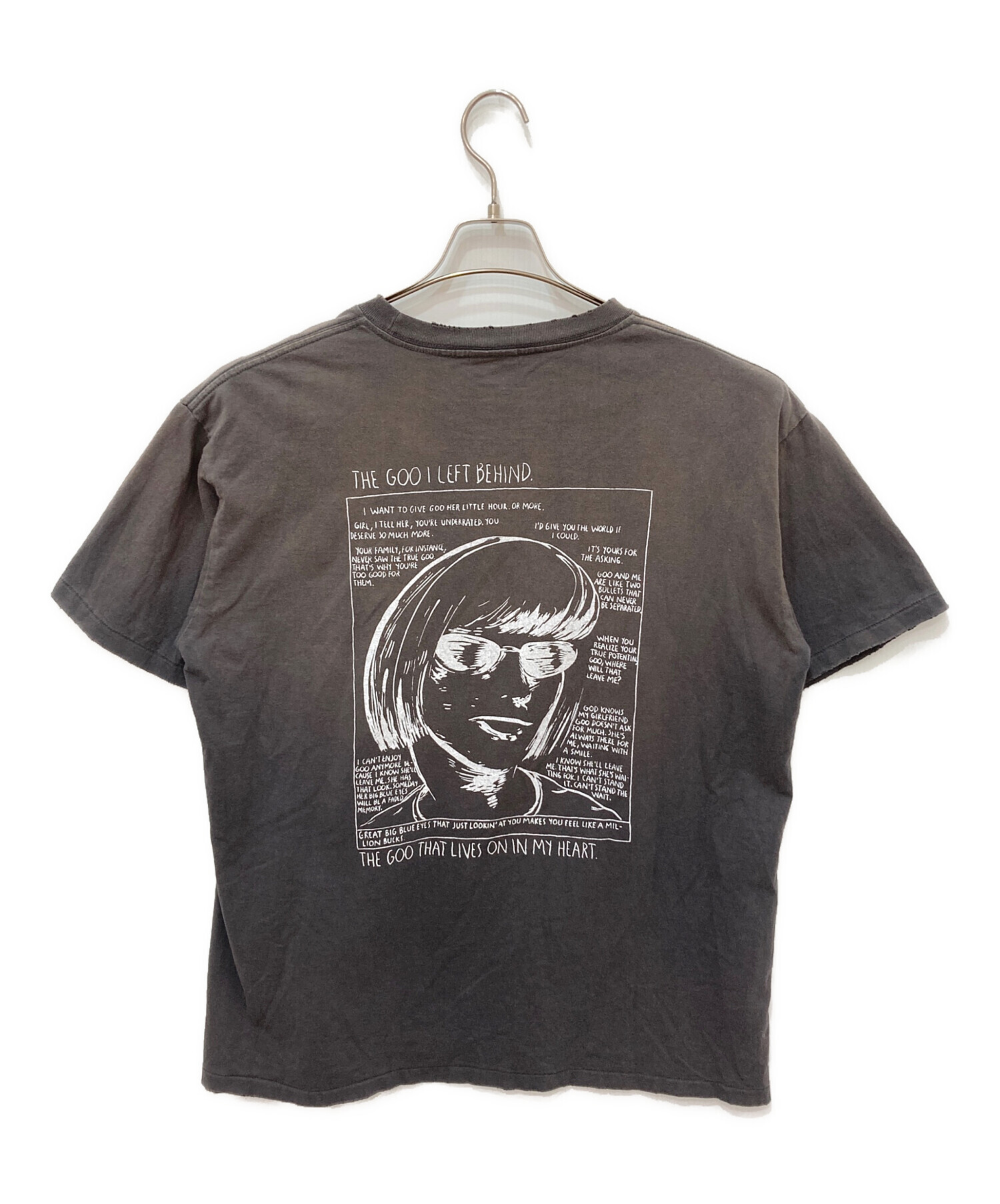 中古・古着通販】sonic youth (ソニックユース) 加工プリントTシャツ