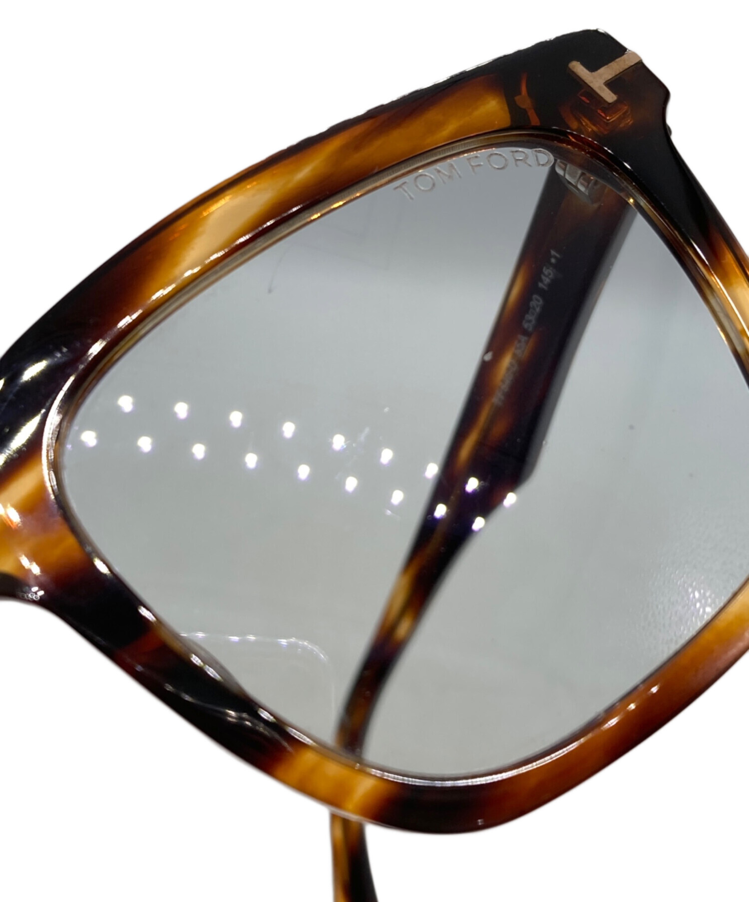 中古・古着通販】TOM FORD (トムフォード) 眼鏡 ブラウン サイズ:53