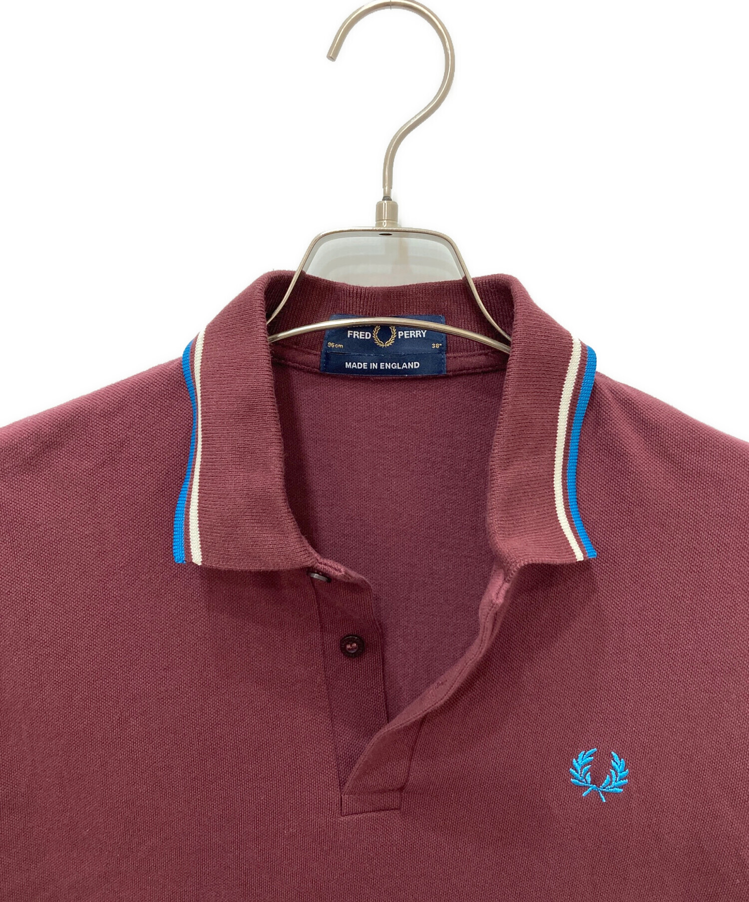 中古・古着通販】FRED PERRY (フレッドペリー) ポロシャツ ボルドー