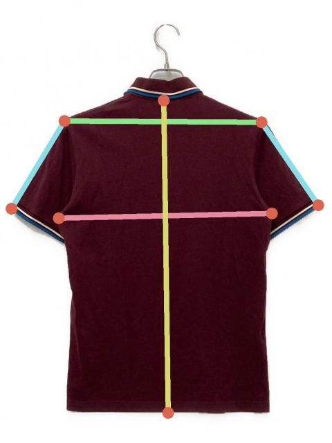 中古・古着通販】FRED PERRY (フレッドペリー) ポロシャツ ボルドー