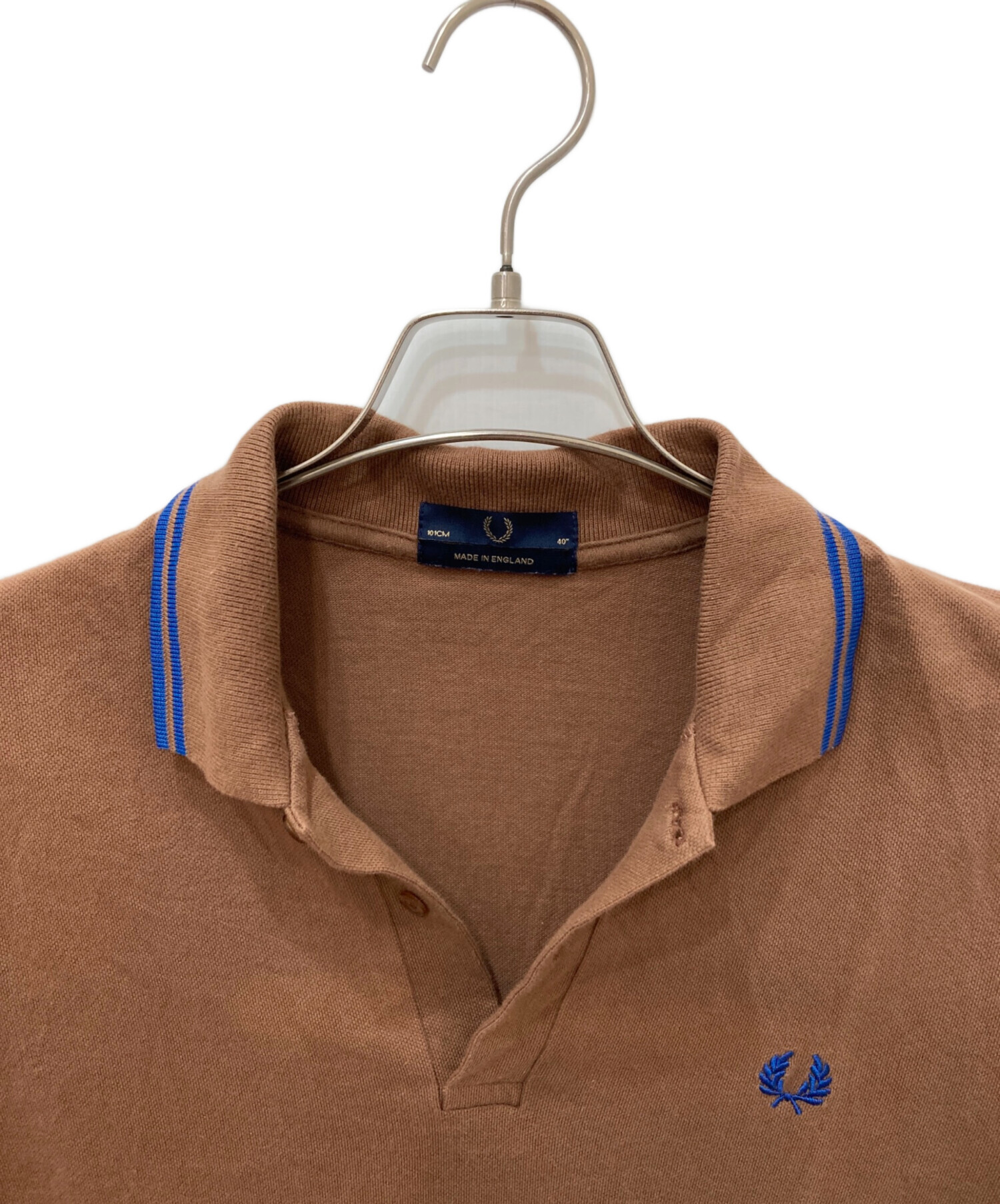 中古・古着通販】FRED PERRY (フレッドペリー) ポロシャツ ブラウン