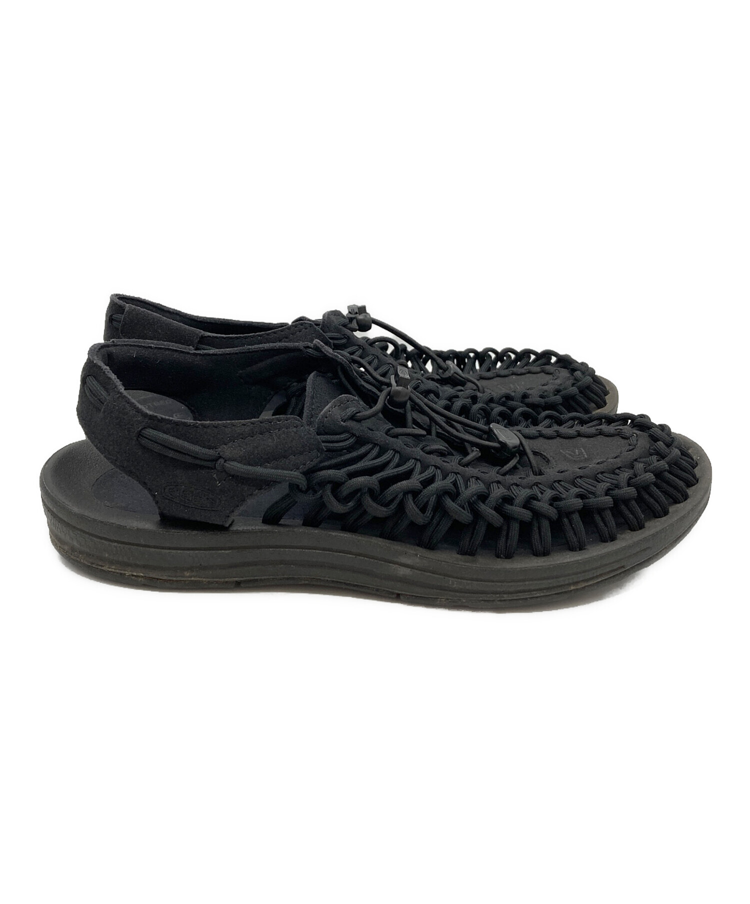 中古・古着通販】KEEN (キーン) ユニークサンダル ブラック サイズ:27