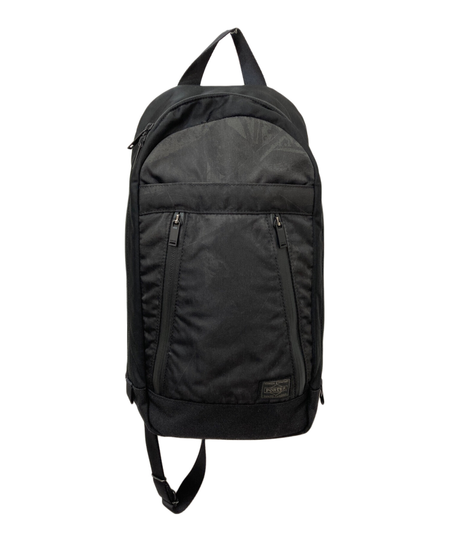 中古・古着通販】PORTER (ポーター) SLING SHOULDER BAG ブラック