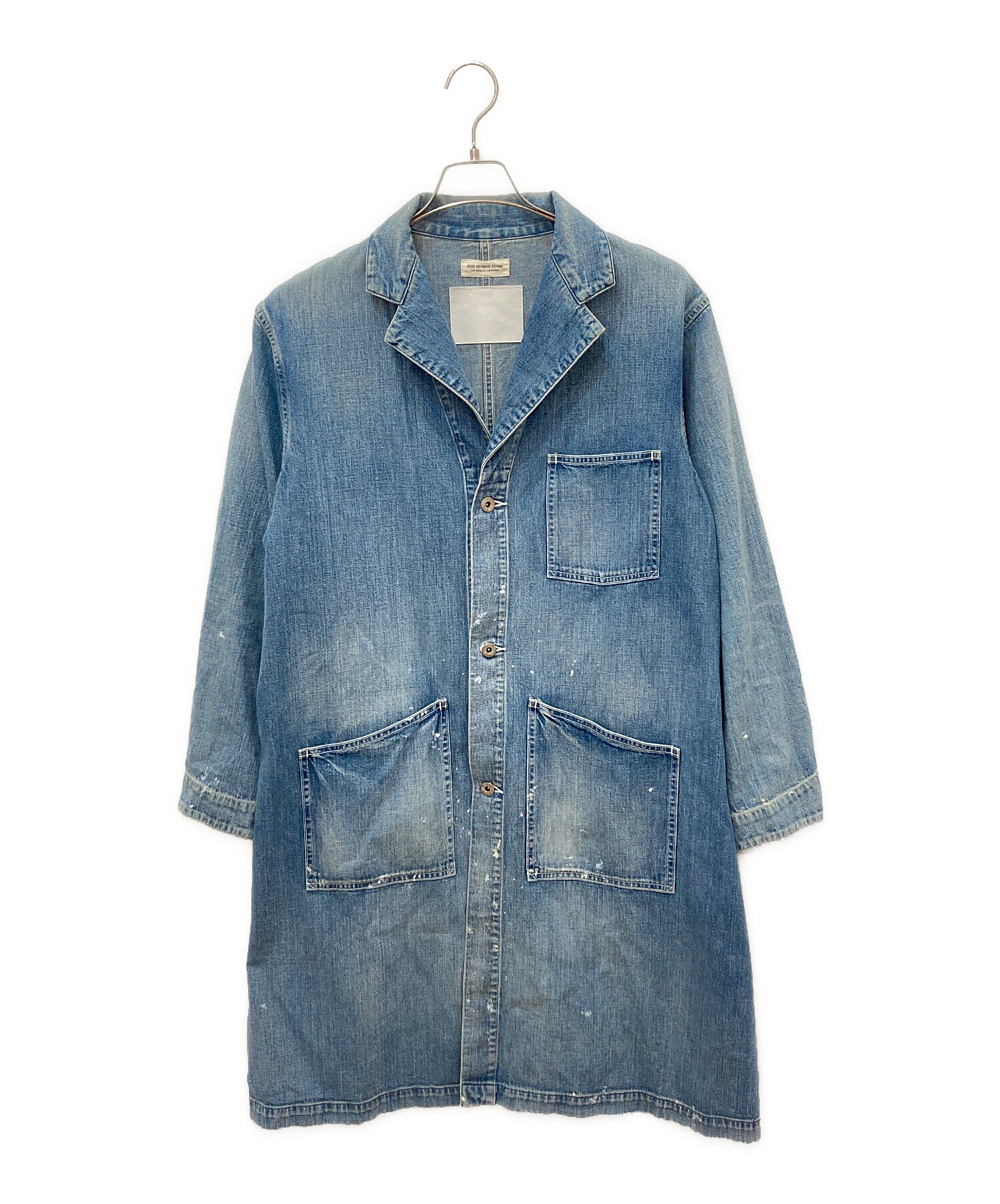Ron Herman DENIM デニム ショップコート ロンハーマンデニム 中古・古着通販】Ron Herman (ロンハーマン) DENIM SHOP COAT デニム