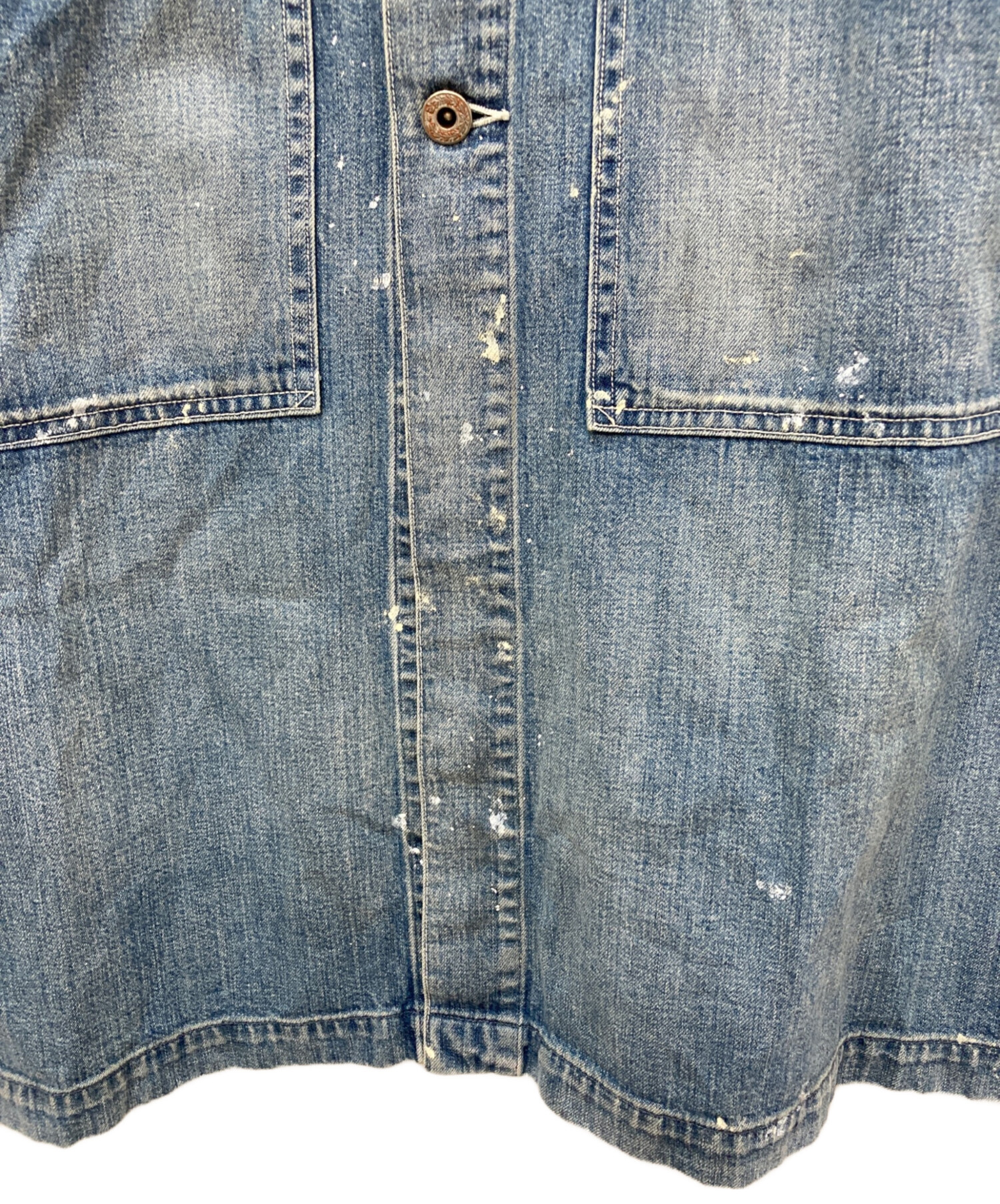 中古・古着通販】Ron Herman (ロンハーマン) DENIM SHOP COAT デニム