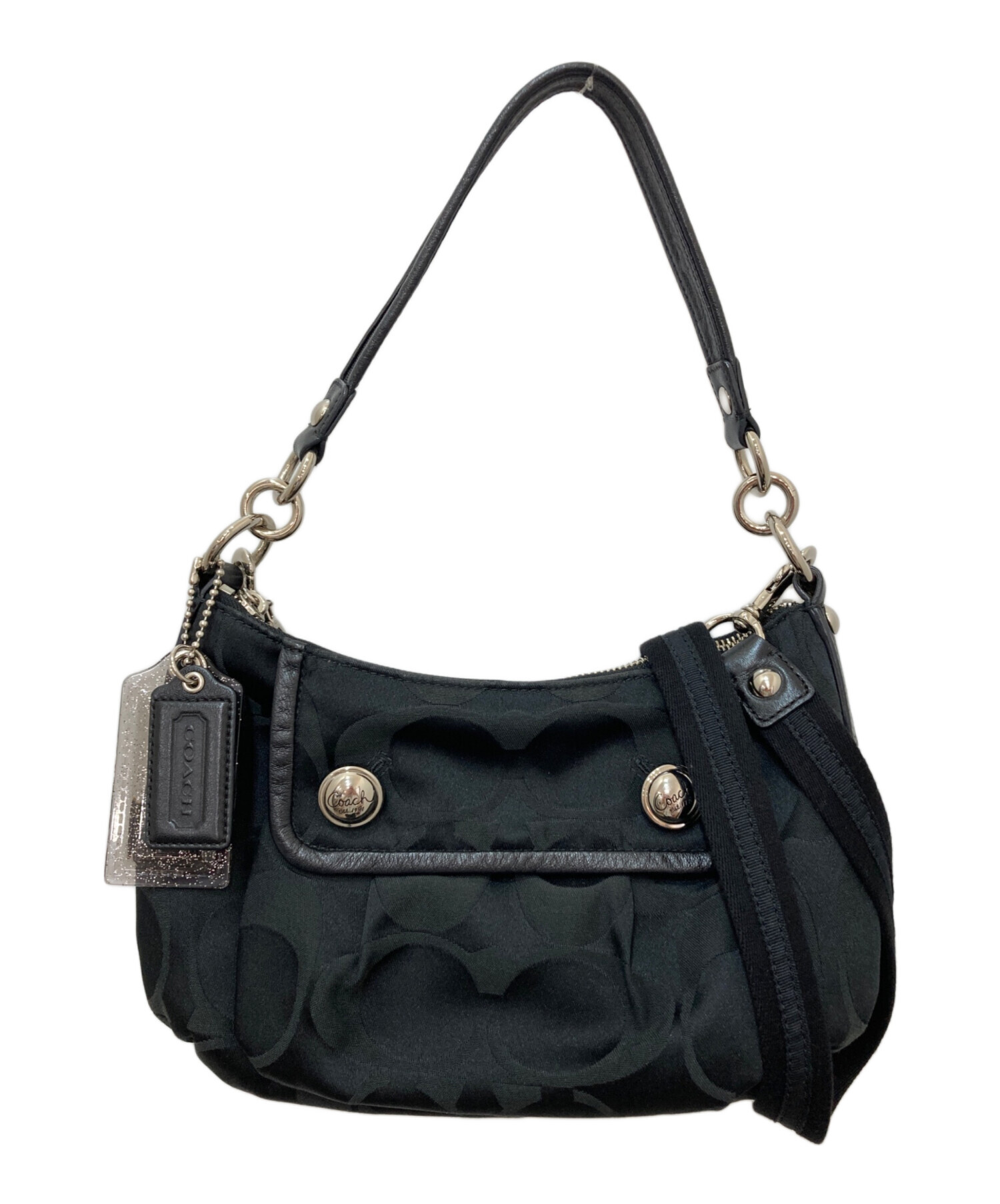 中古・古着通販】COACH (コーチ) シグネチャーショルダーバック