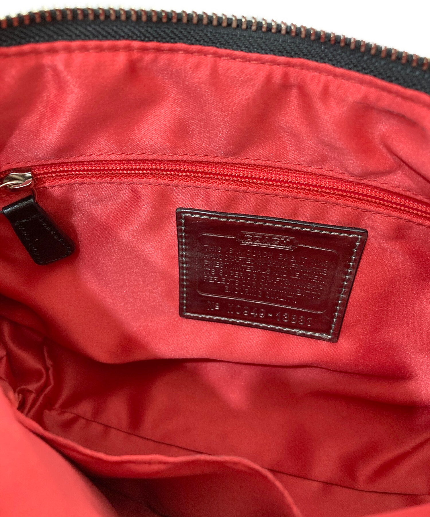 中古・古着通販】COACH (コーチ) シグネチャーショルダーバック