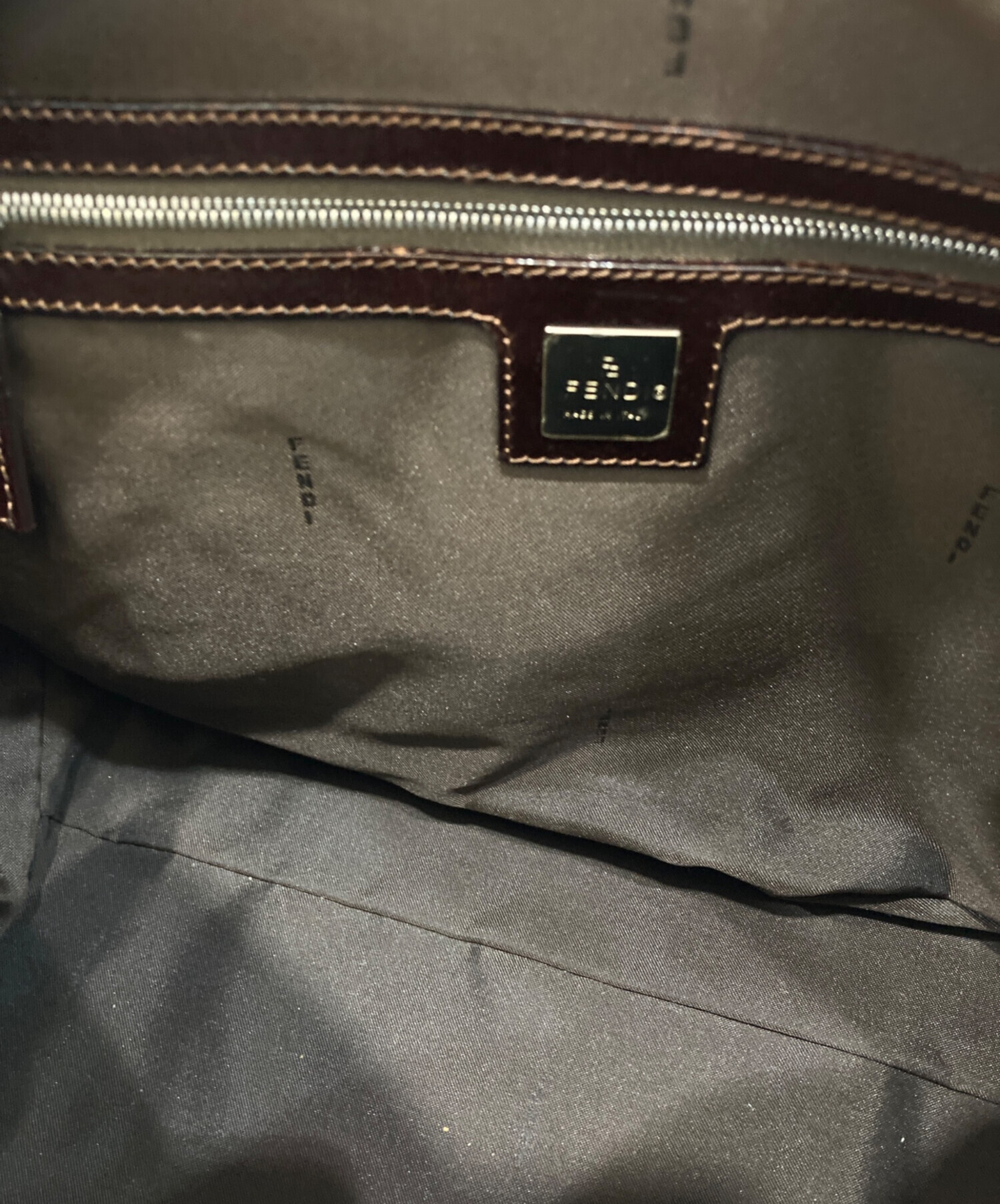 中古・古着通販】FENDI (フェンディ) ズッカ柄 ミニボストンバッグ