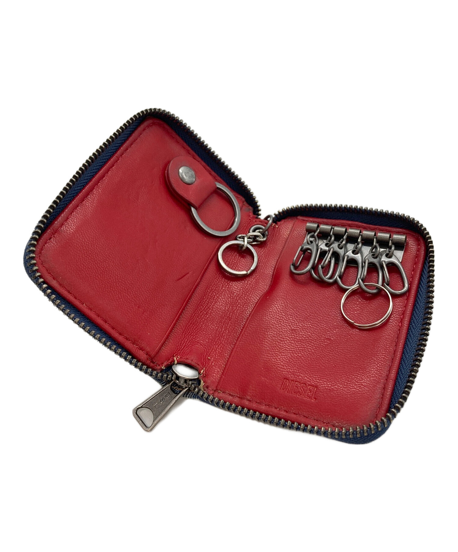 中古・古着通販】DIESEL (ディーゼル) デニムキーケース インディゴ