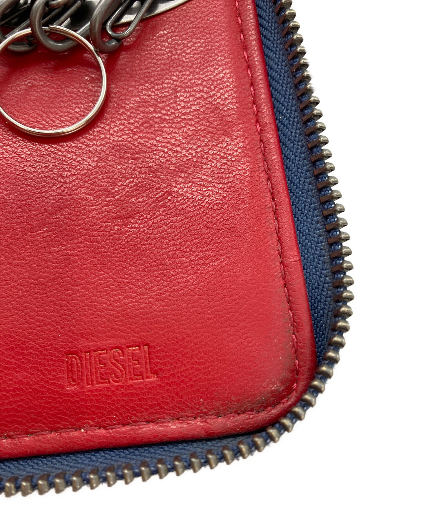 中古・古着通販】DIESEL (ディーゼル) デニムキーケース インディゴ
